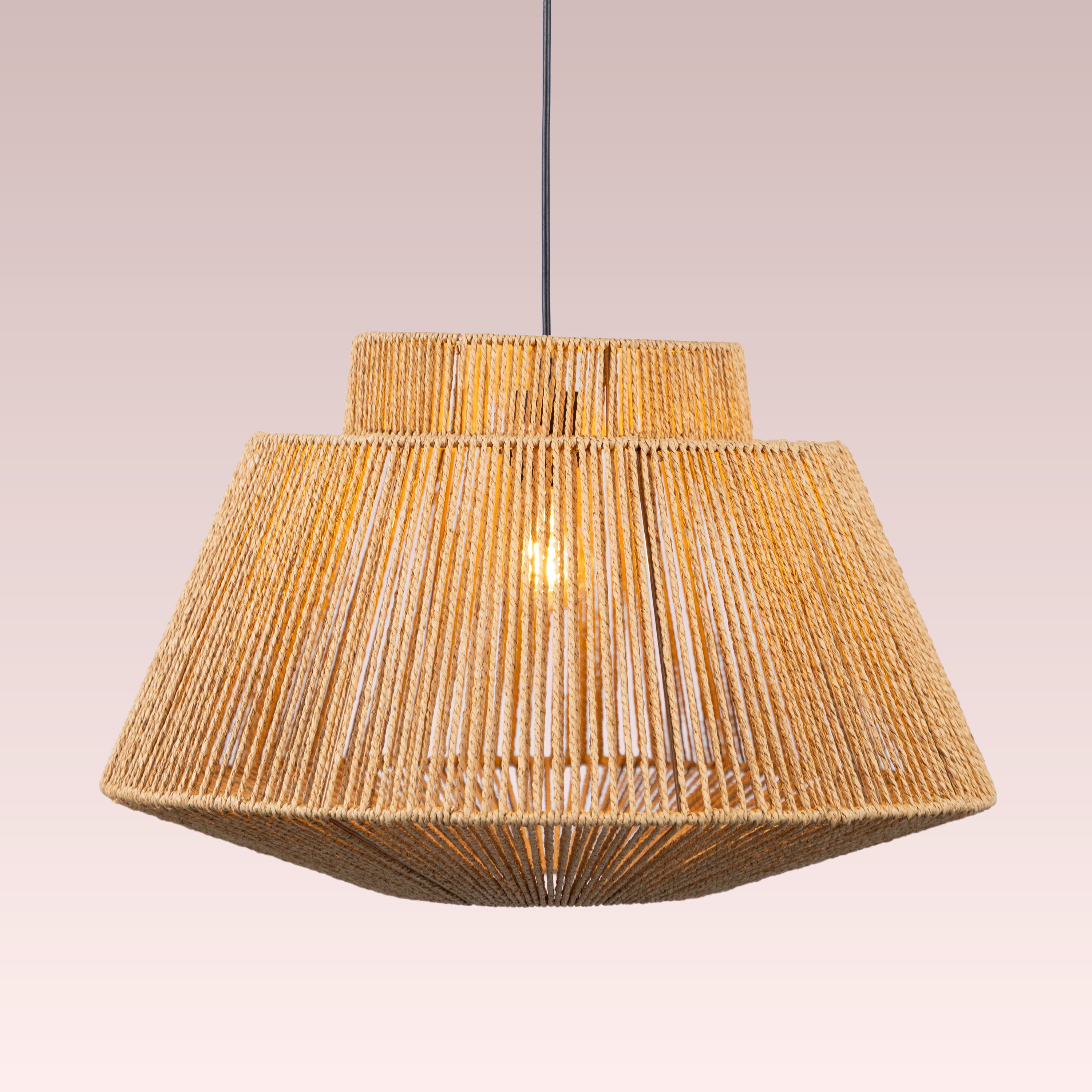 The Pembroke Rattan Pendant Light