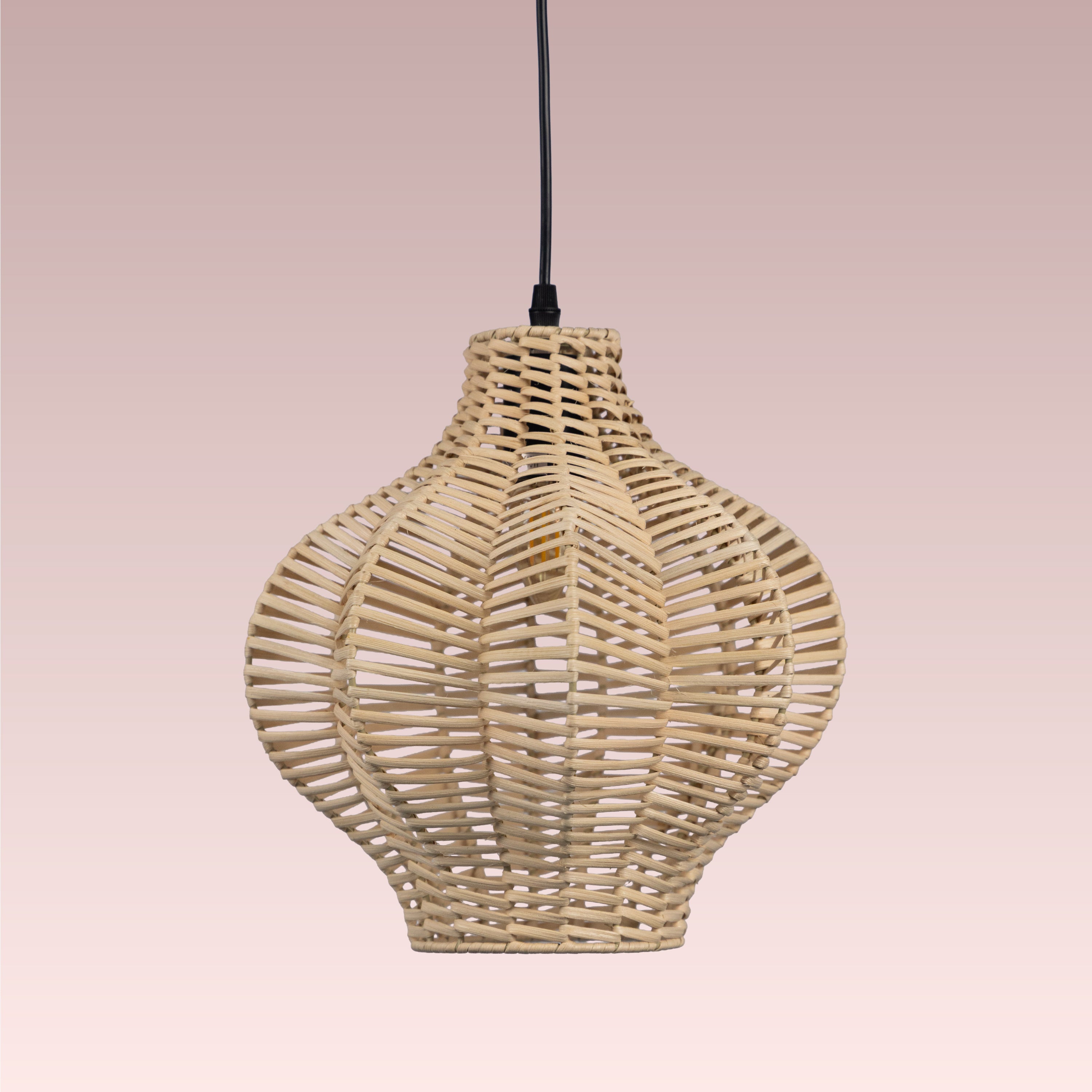 Aethera Woven Rattan pendant light