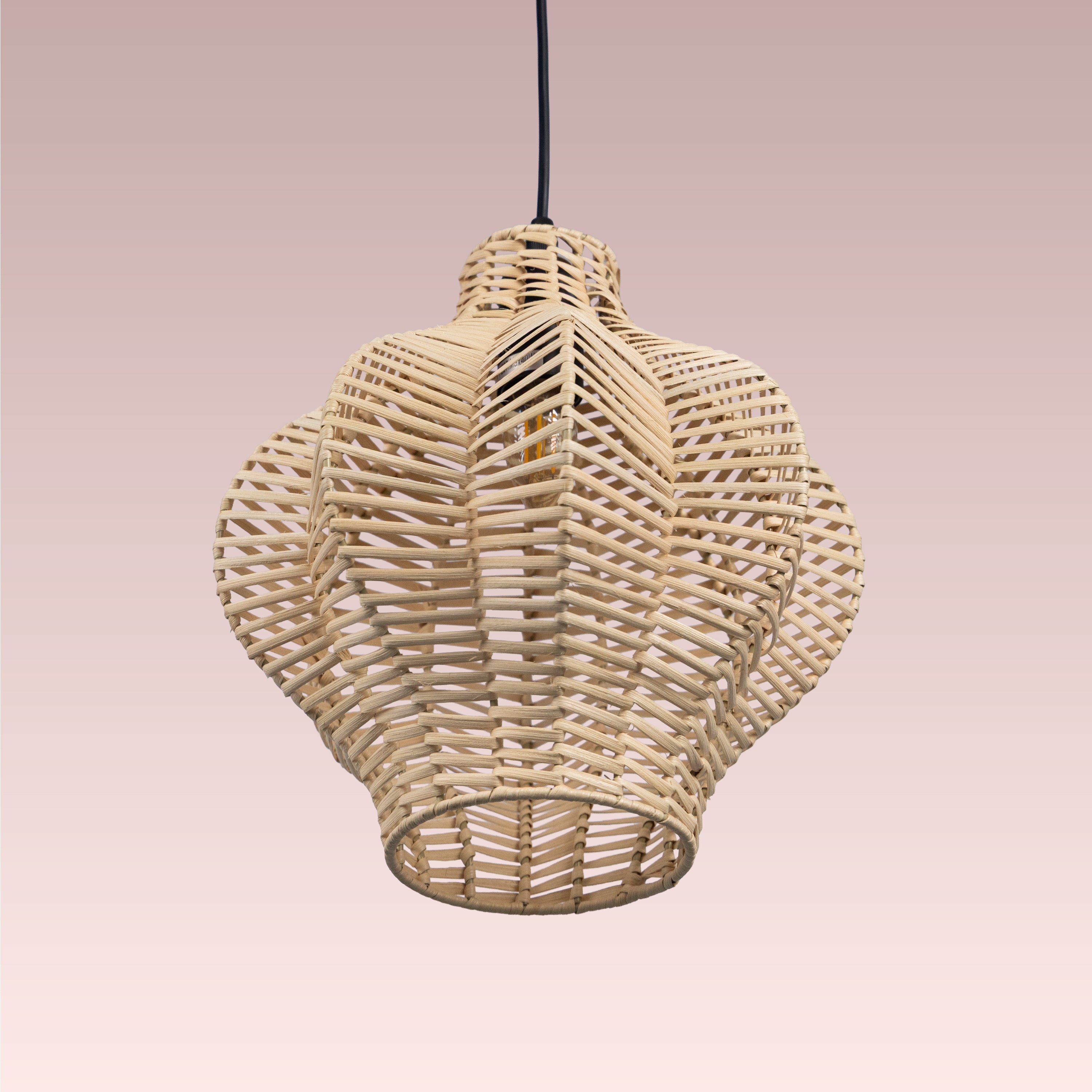 Aethera Woven Rattan pendant light
