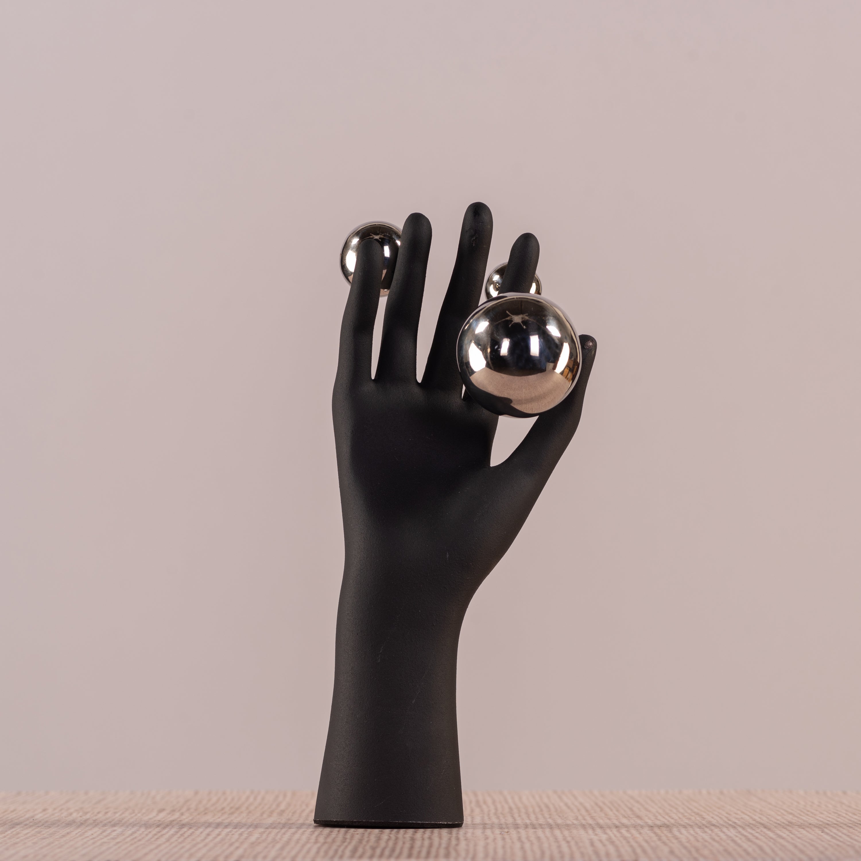 Illusionist (Black, Chrome) Resin Home Decor
