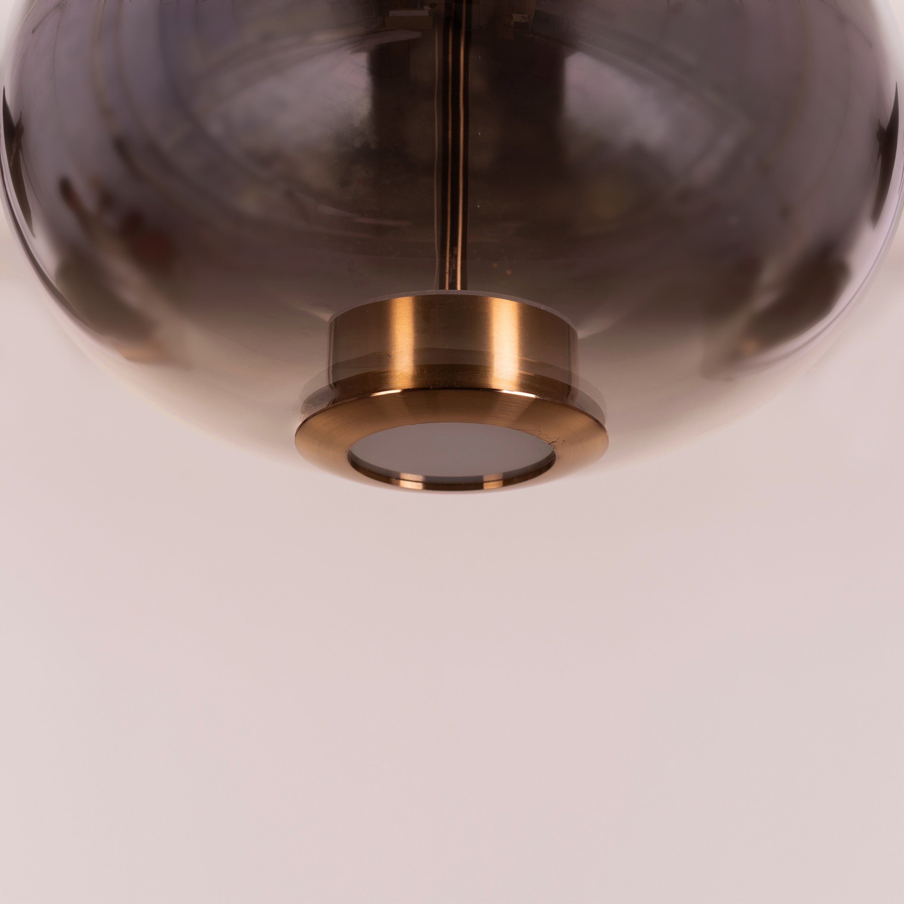 You Own It (Smokey Grey, Built-In LED) Glass Pendant Light
