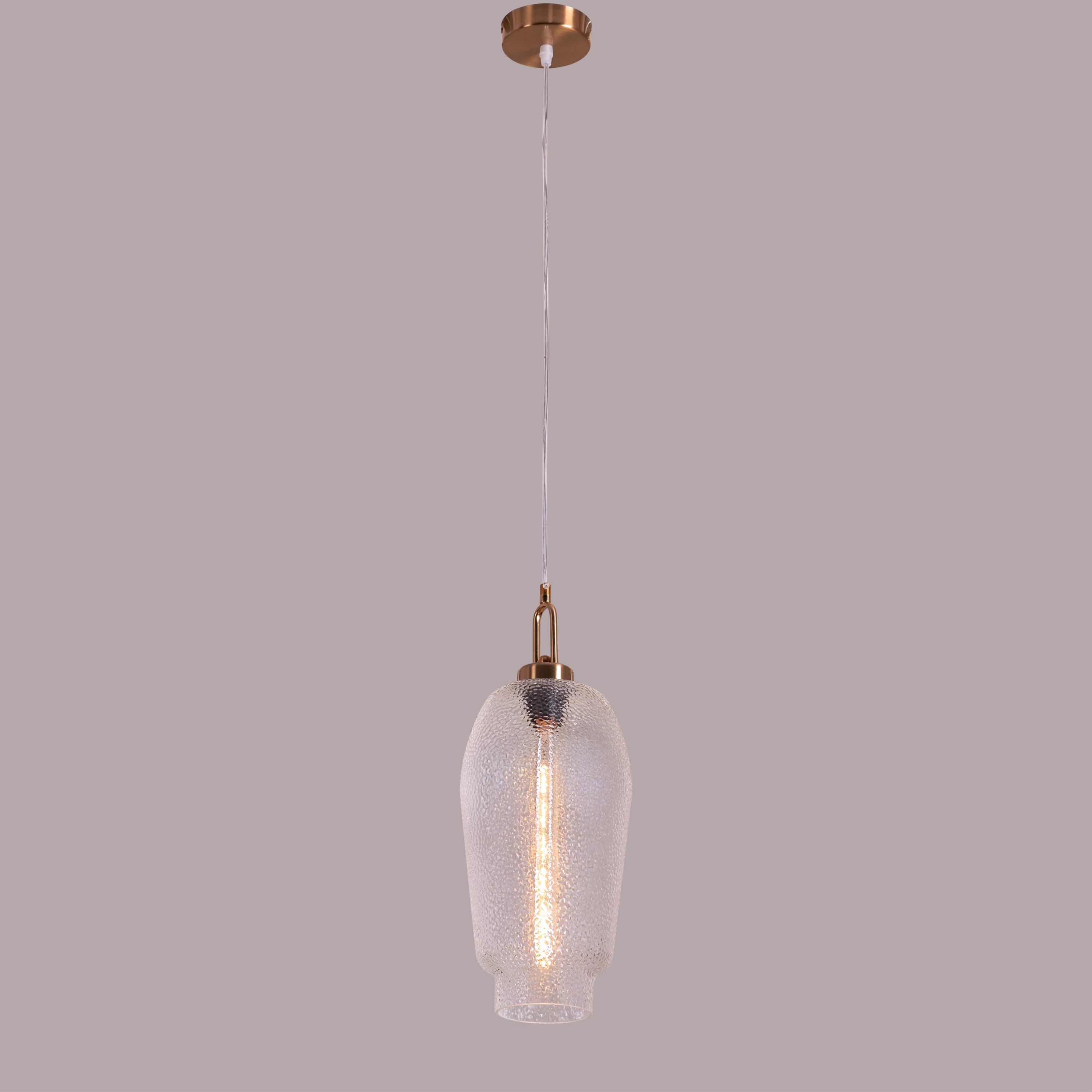 Take Me Traveling (Long) Bubble Glass Pendant Light