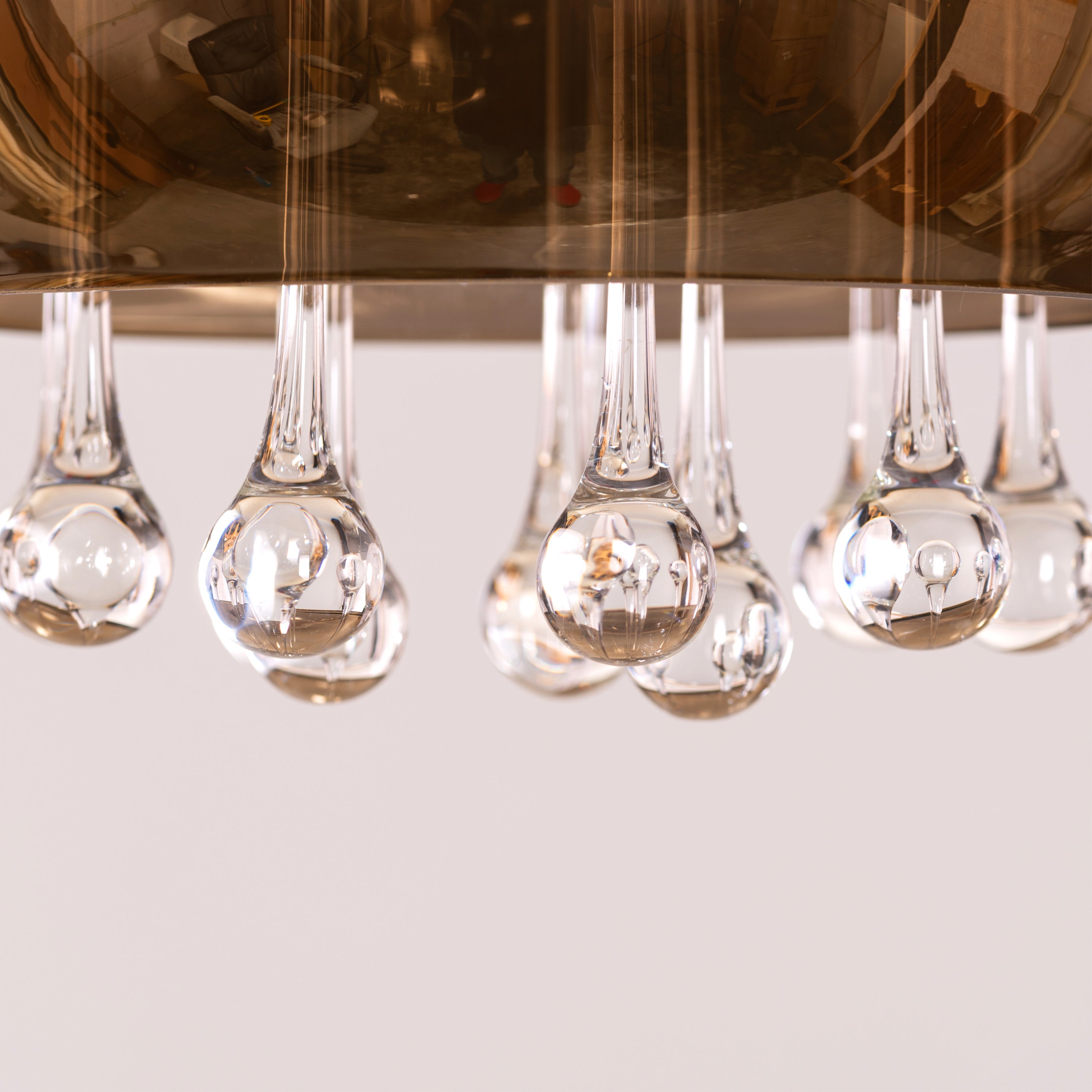 Enchanted (Small, Gold) Crystal Chandelier