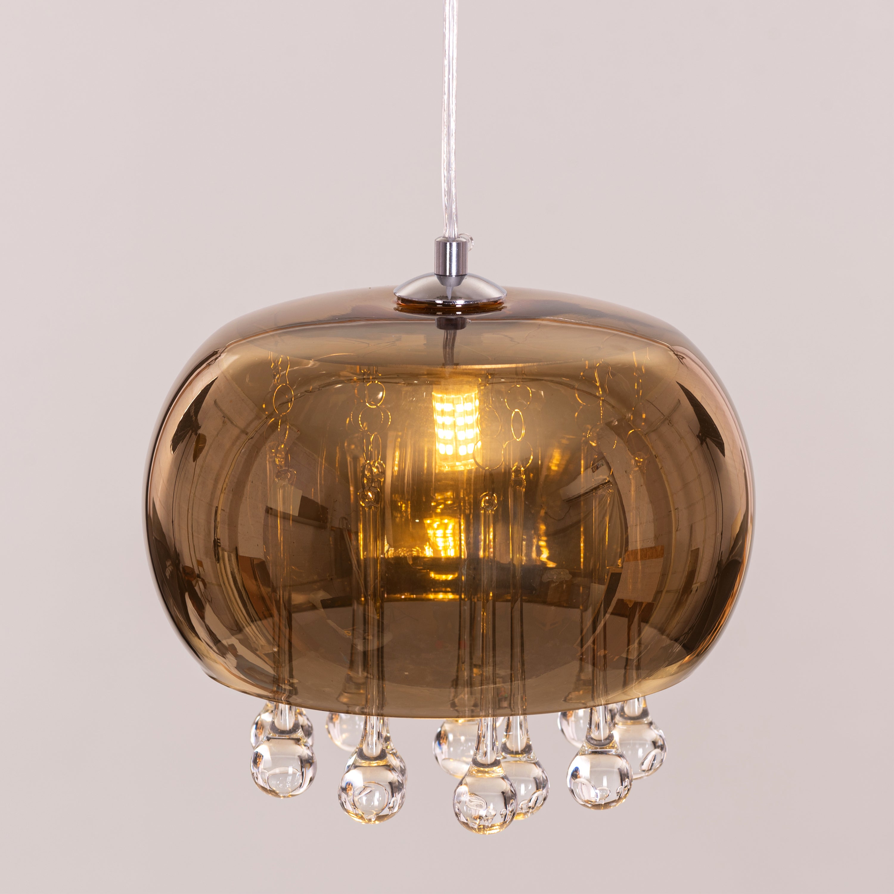 Enchanted (Small, Gold) Crystal Chandelier