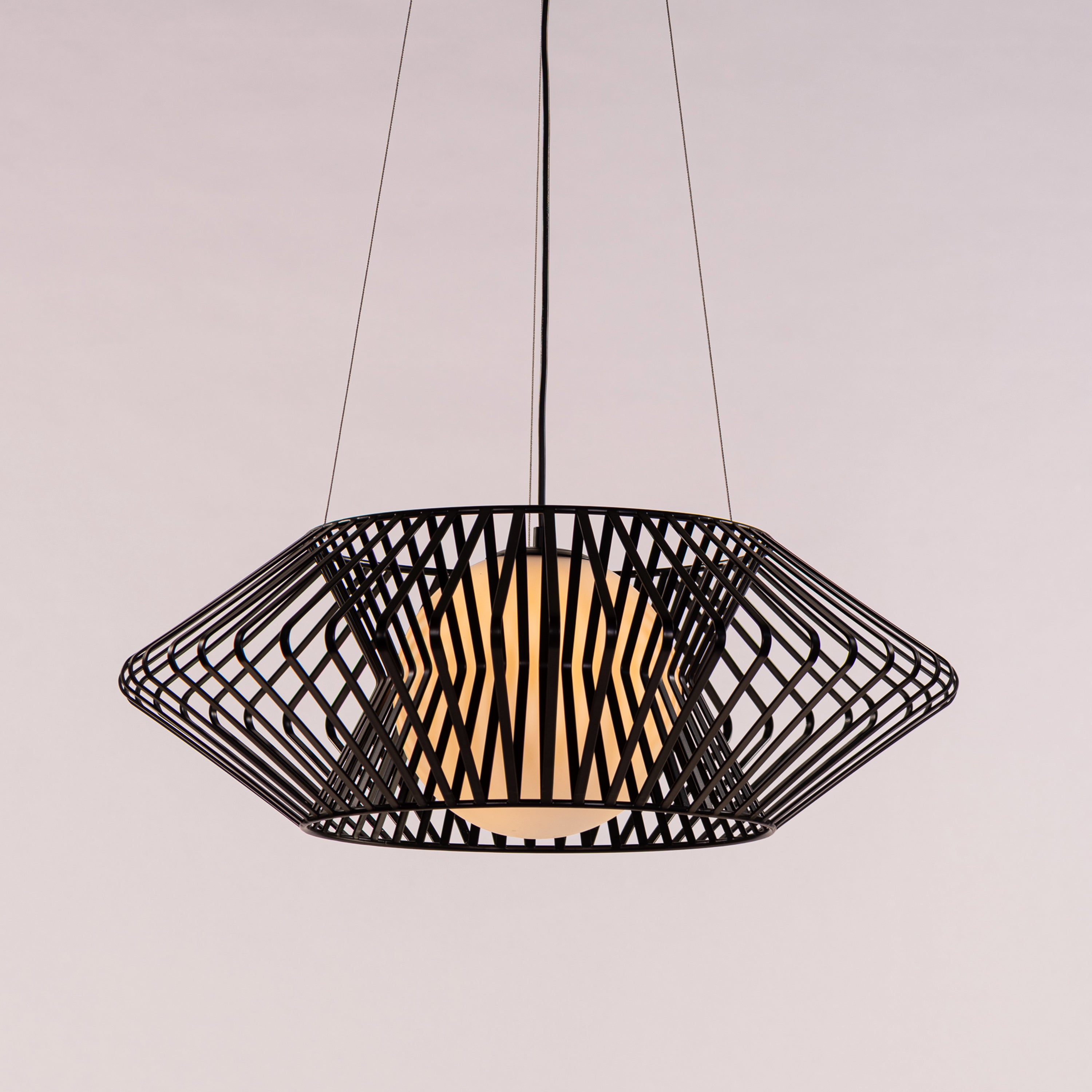 Shadowline (Black) Chandelier