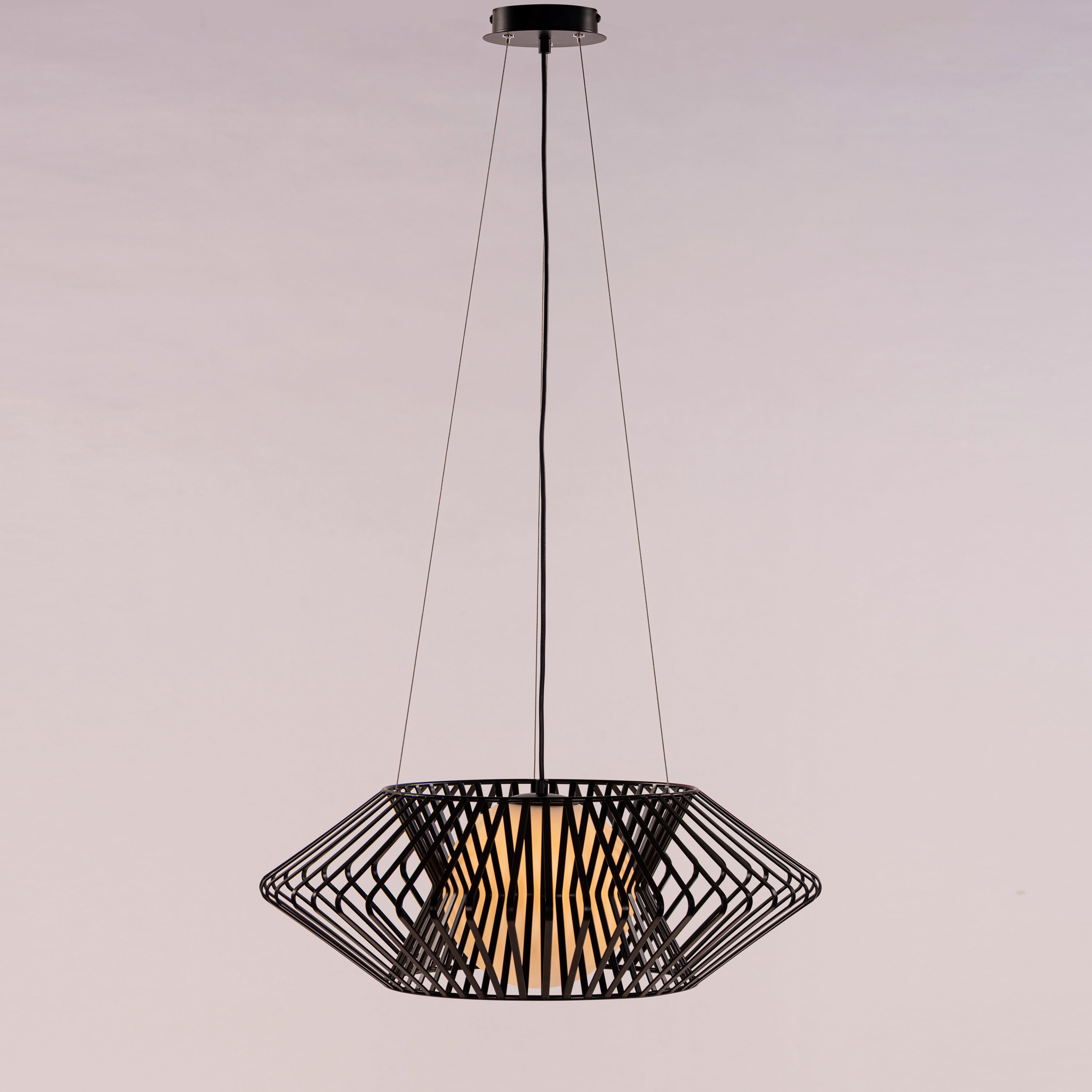 Shadowline (Black) Chandelier