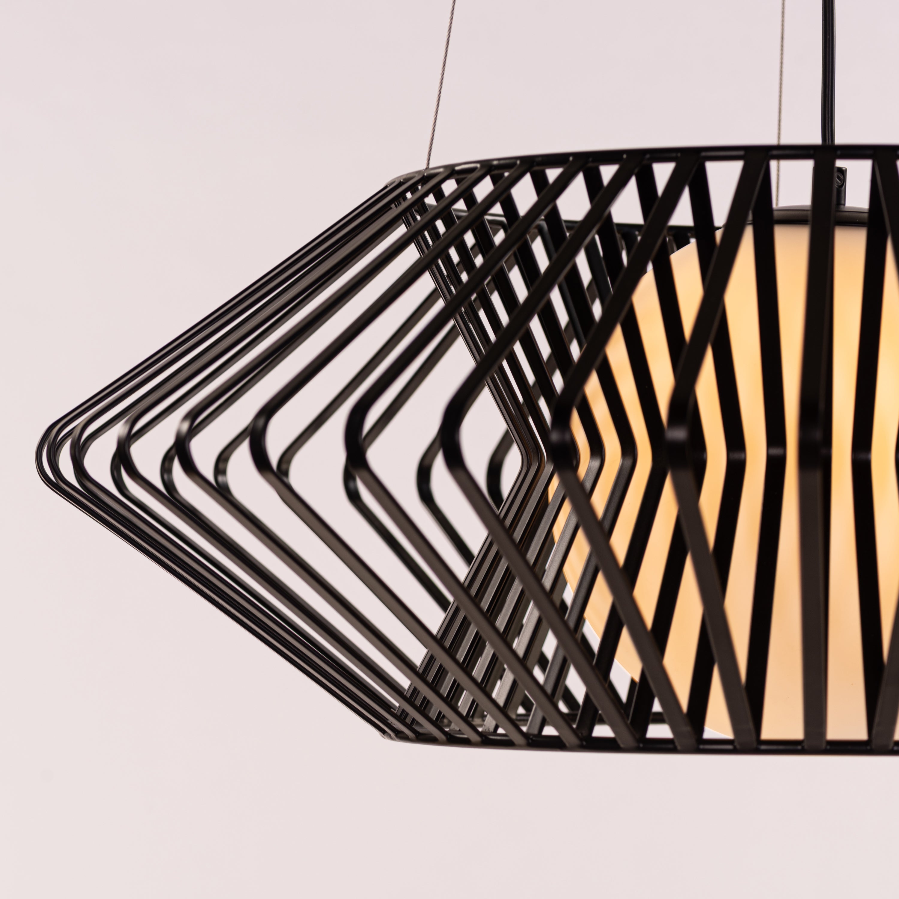 Shadowline (Black) Chandelier