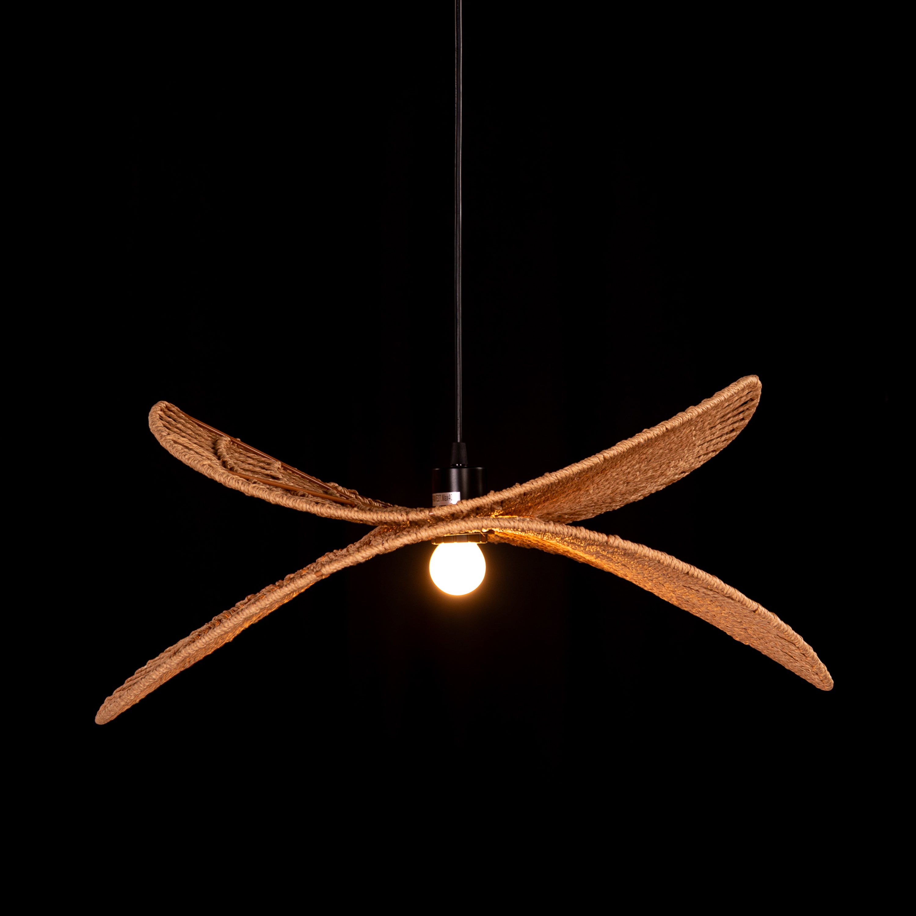 Brume (Brown) Rattan Pendant Light