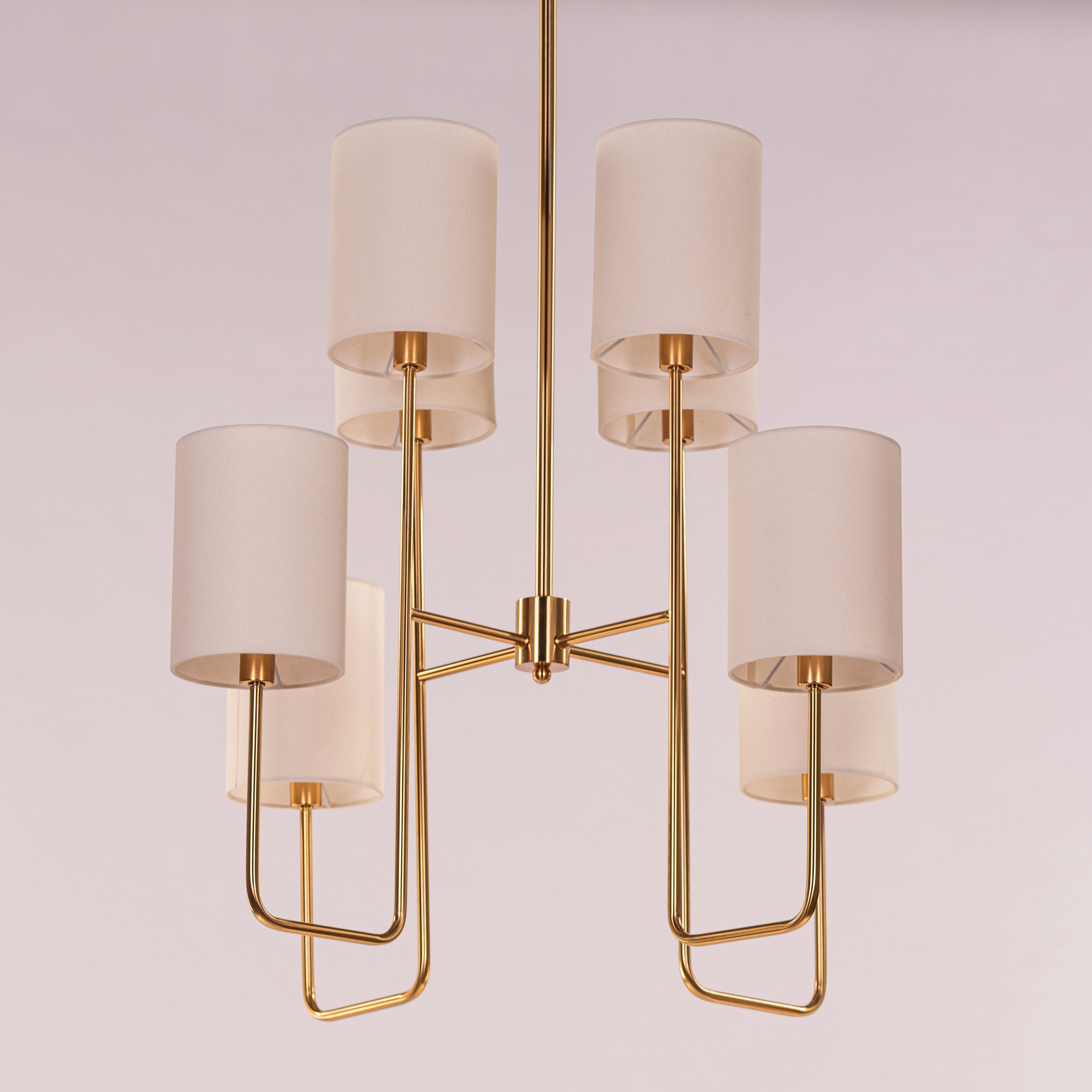 Chelsea (Gold, White) Chandelier