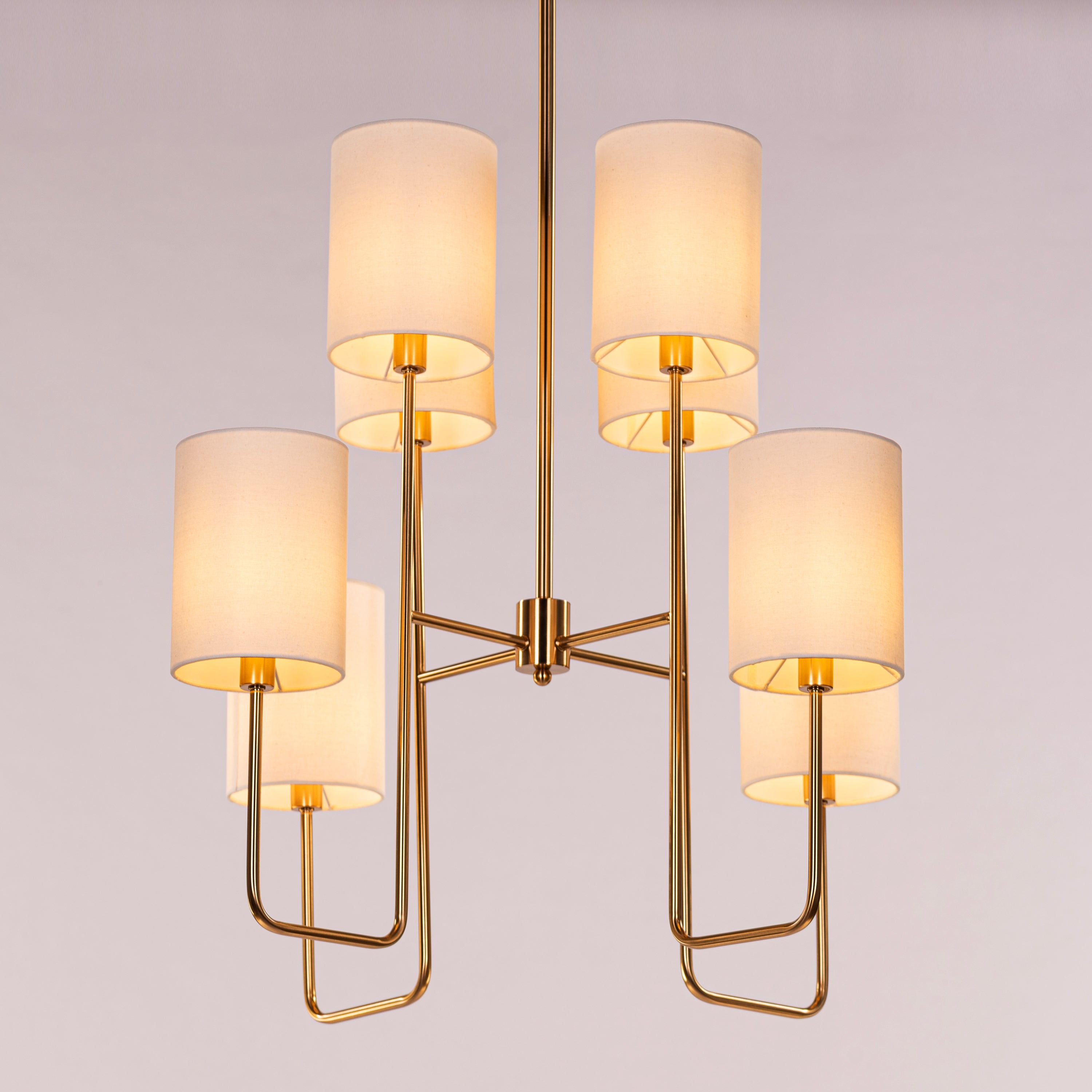 Chelsea (Gold, White) Chandelier
