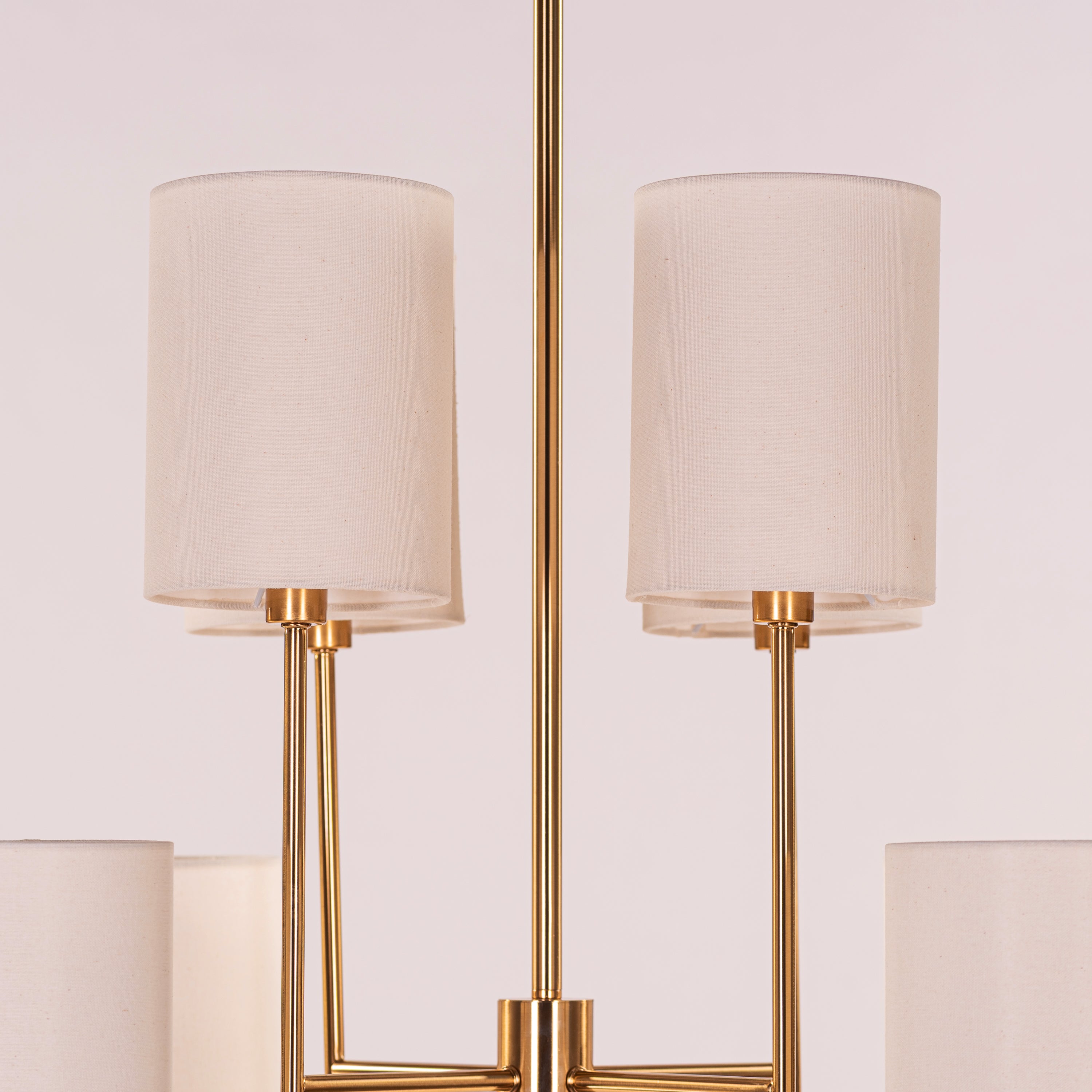 Chelsea (Gold, White) Chandelier