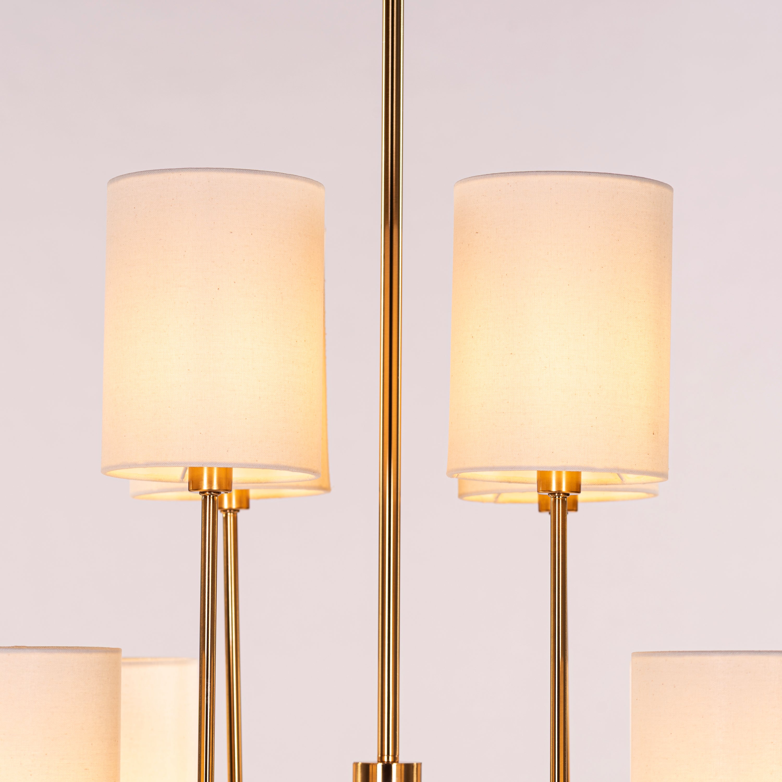 Chelsea (Gold, White) Chandelier