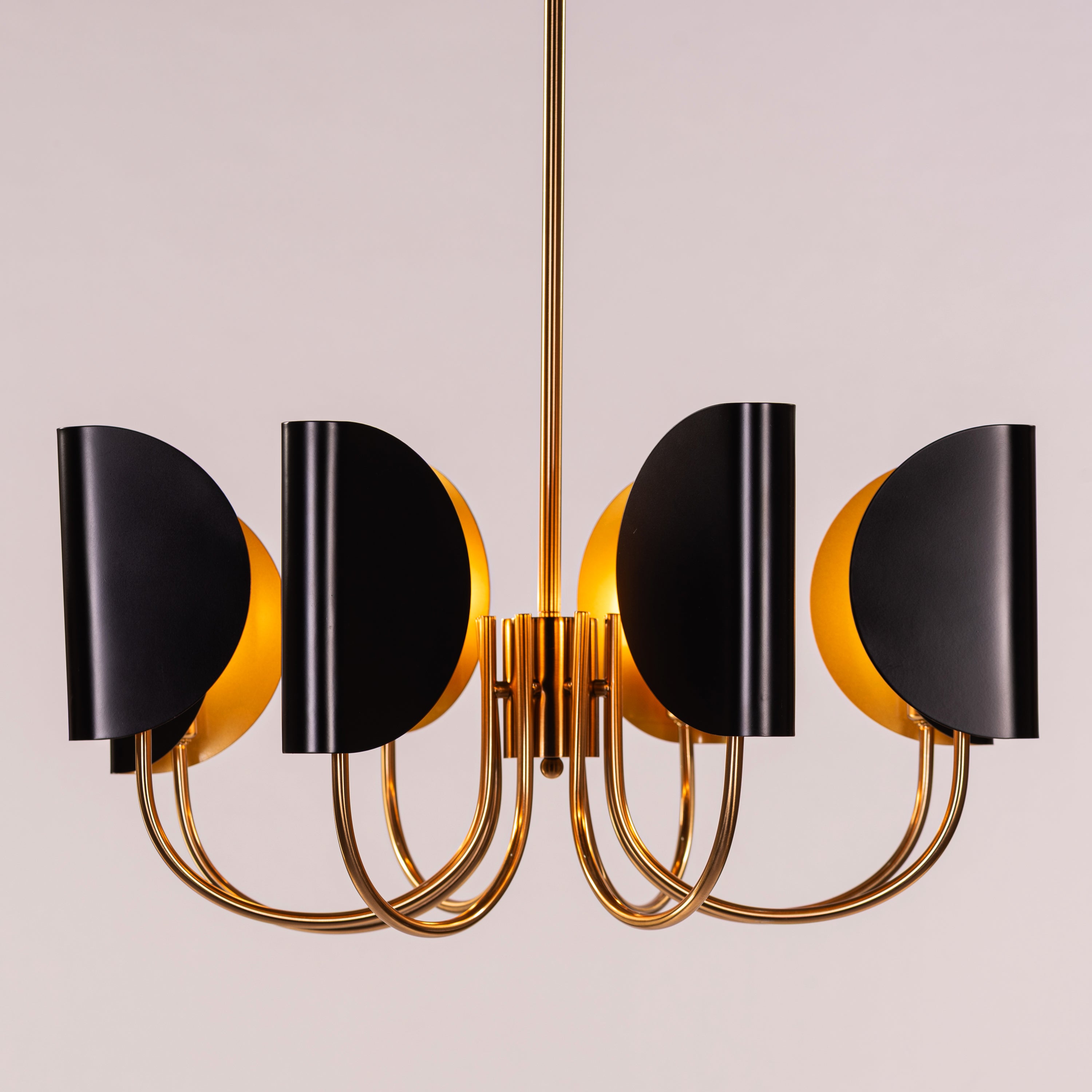 Umbra (Black, Gold) Chandelier