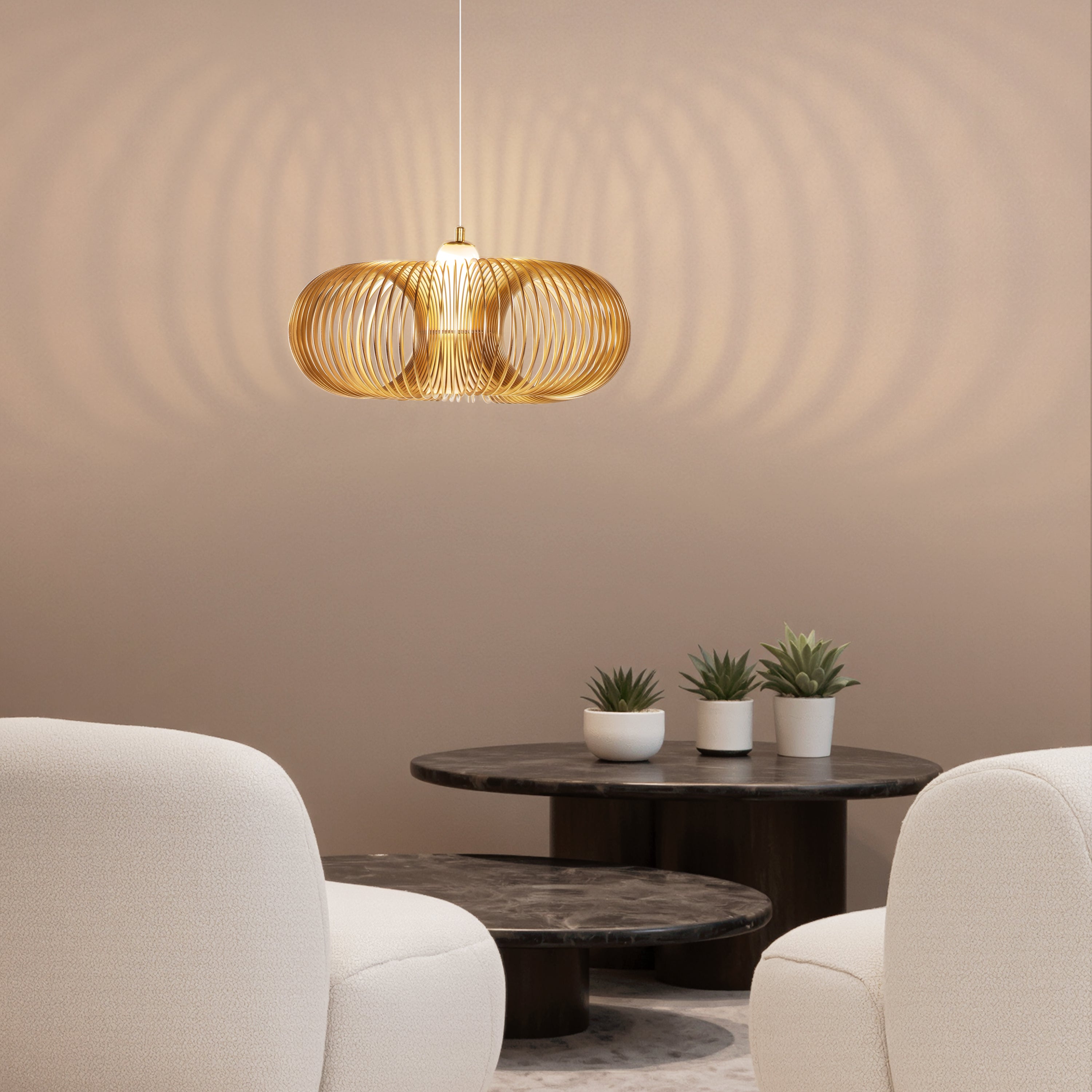 Golden Loom Designer (Medium) Chandelier