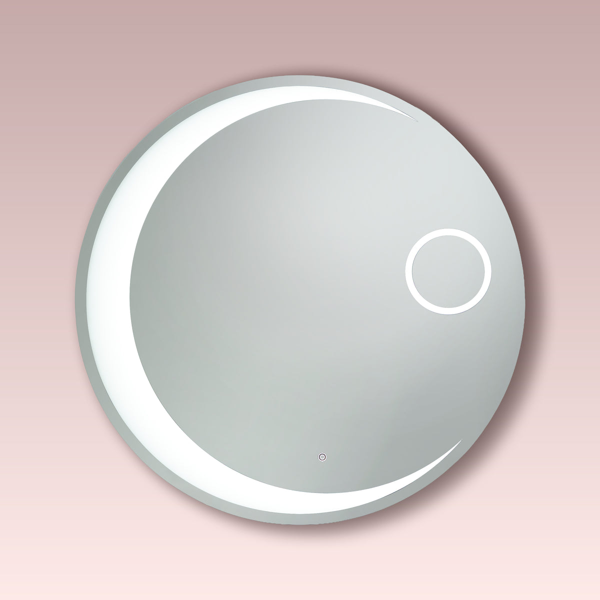 Sculpted Reflection Wall Mirror