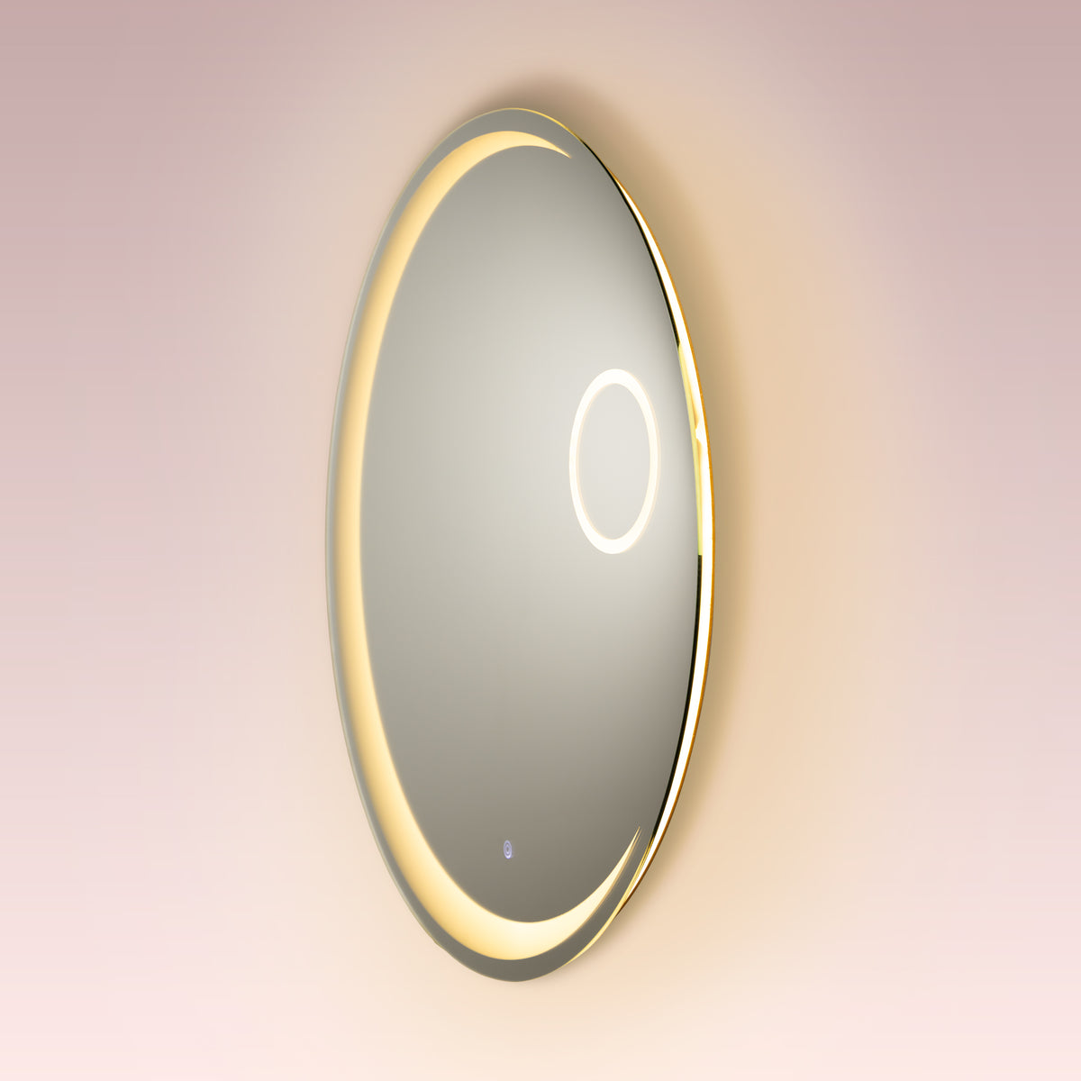 Sculpted Reflection Wall Mirror