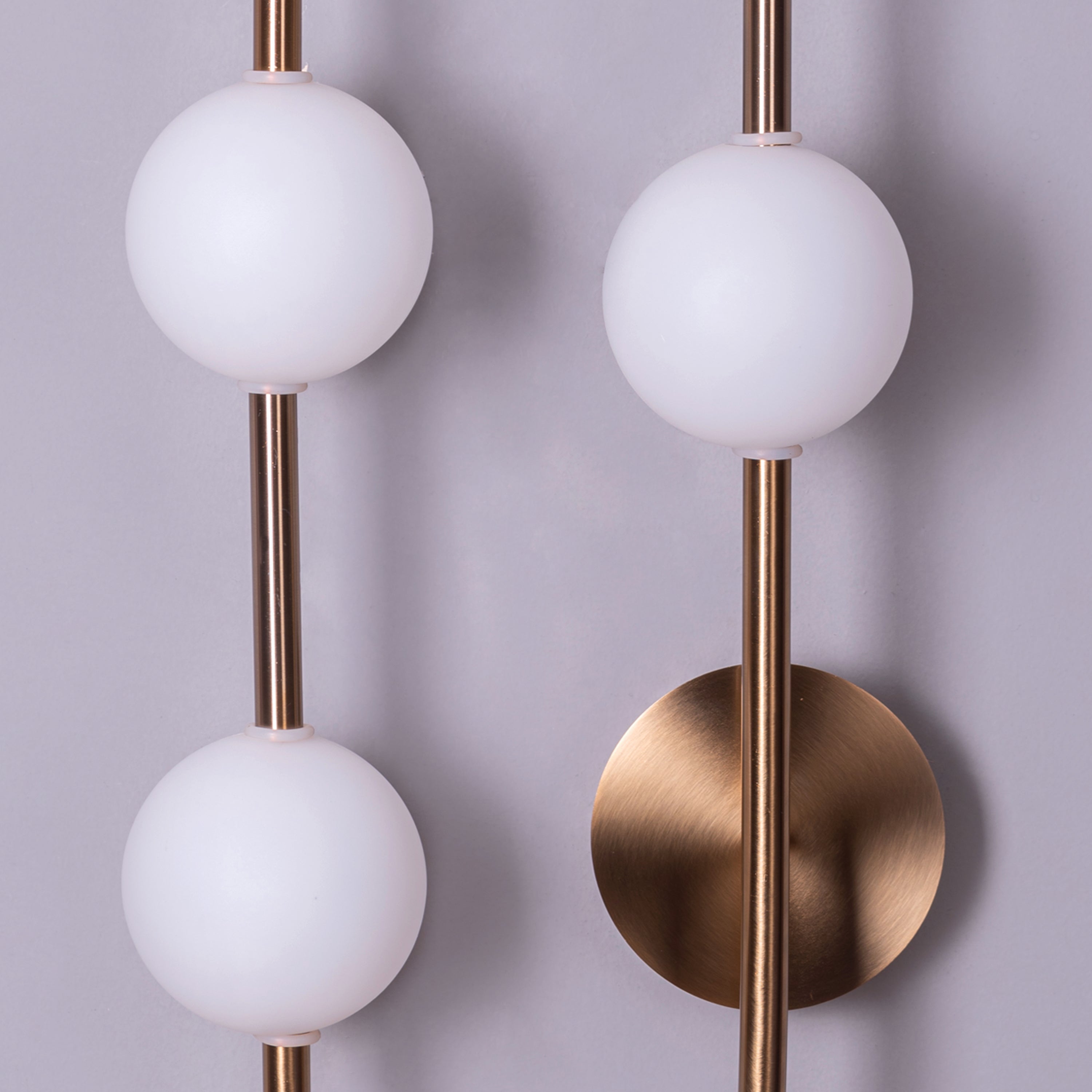 Check The List (Gold, Dimmable LED with Remote Control) Wall Light