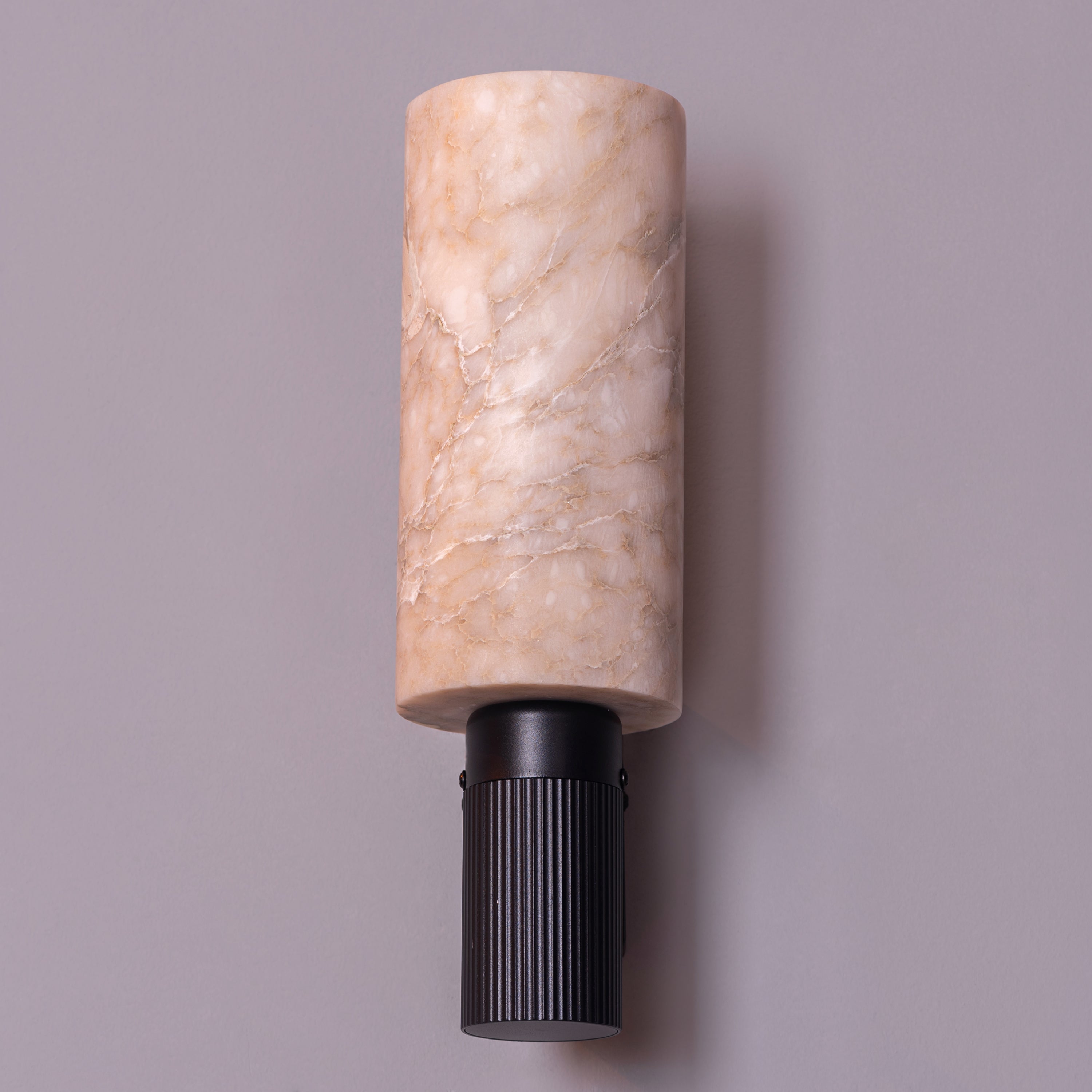 Sandstorm (Black) Alabaster Wall Light