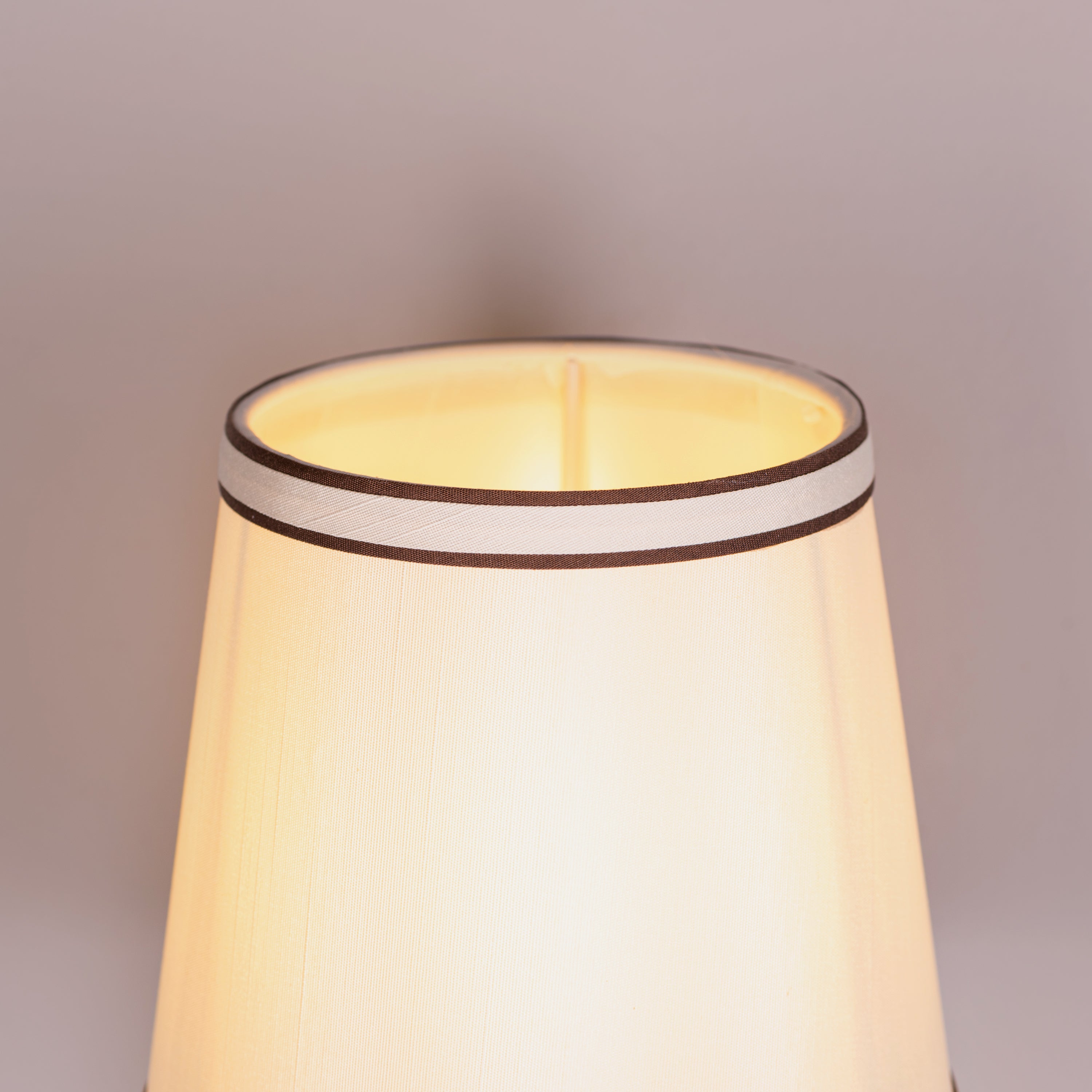 Ink & Ember (Gold, Black) Faux Leather Wall Light