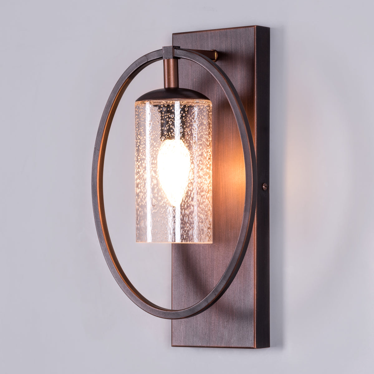 Play The Game (Coffee) Signature Clear Glass Wall Light