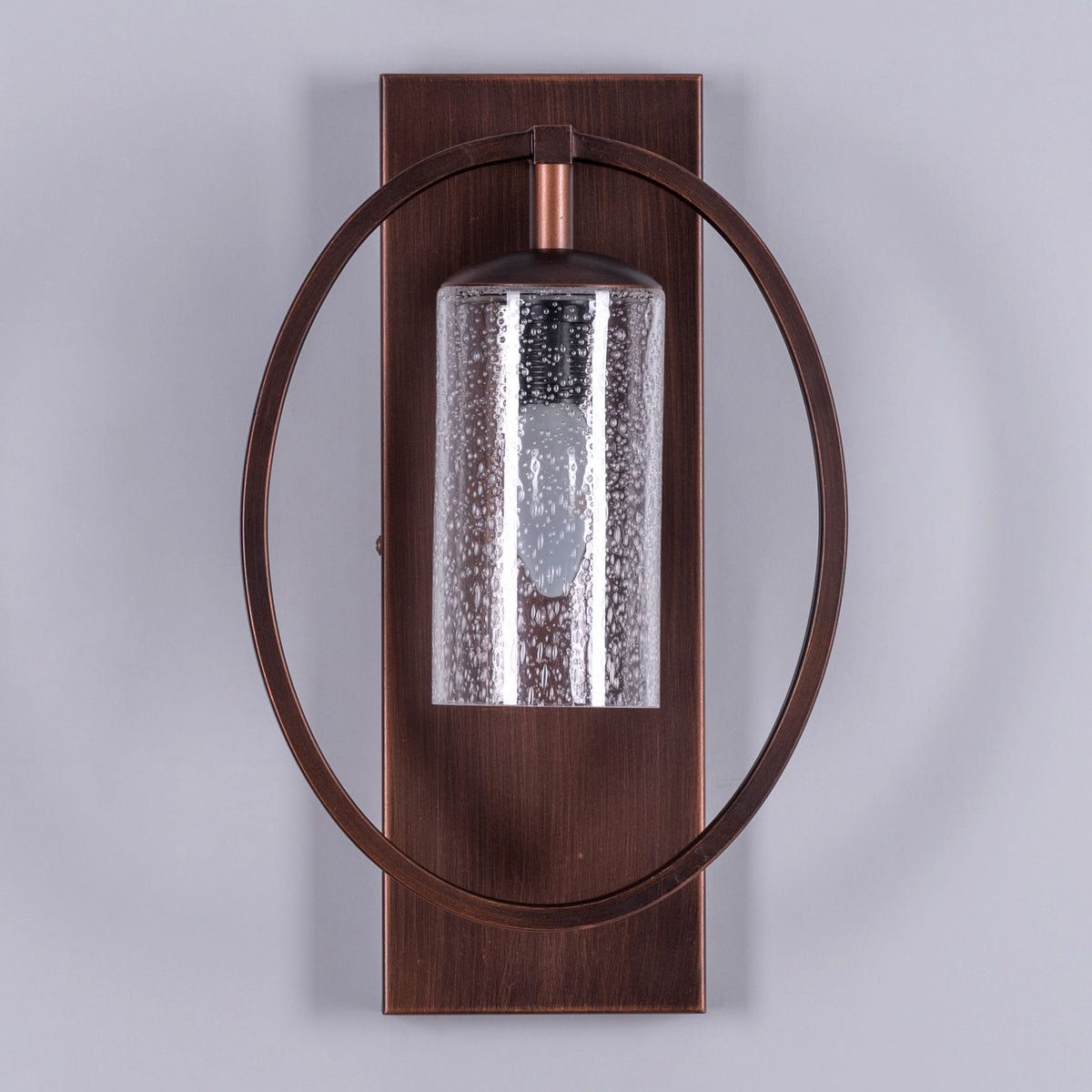 Play The Game (Coffee) Signature Clear Glass Wall Light