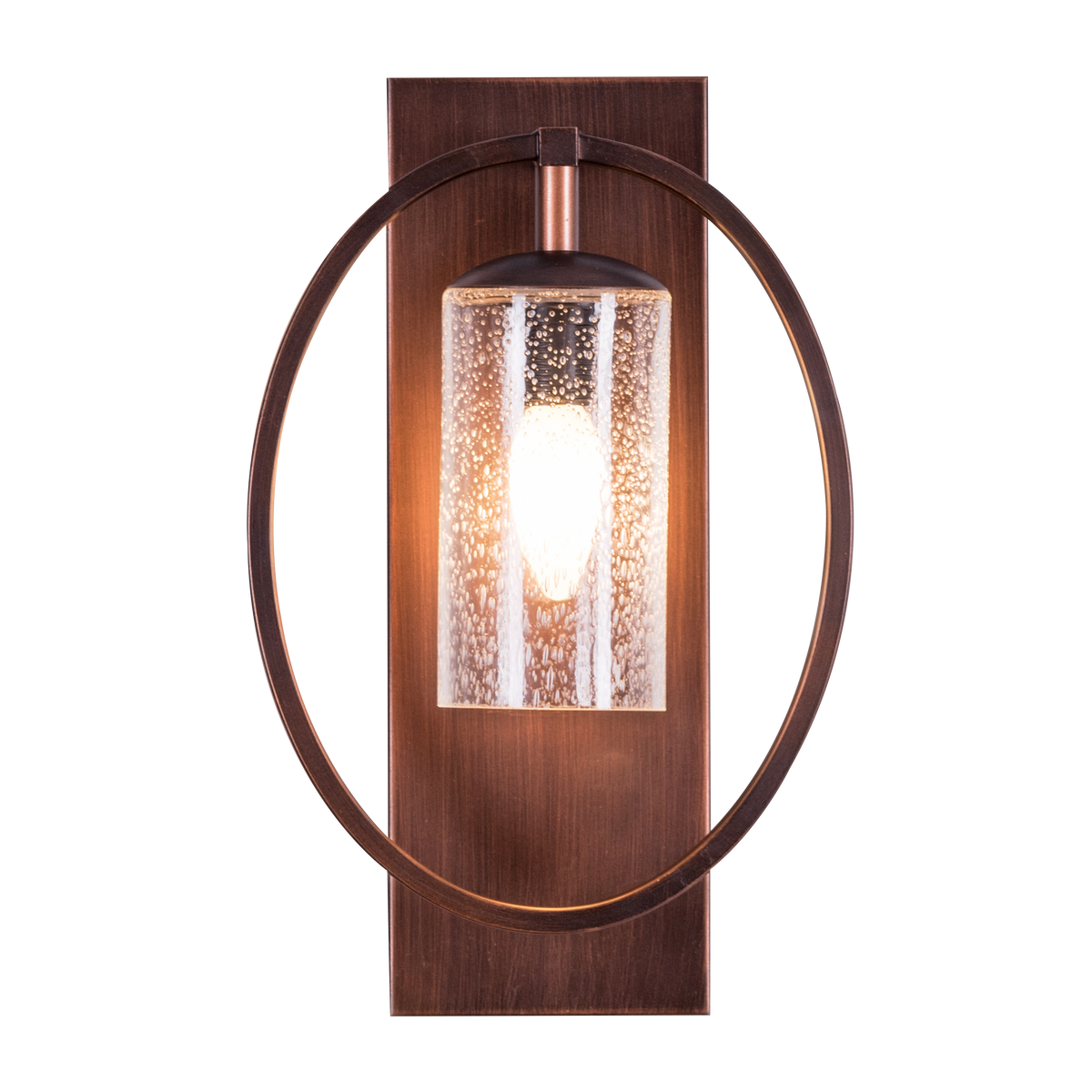 Play The Game (Coffee) Signature Clear Glass Wall Light