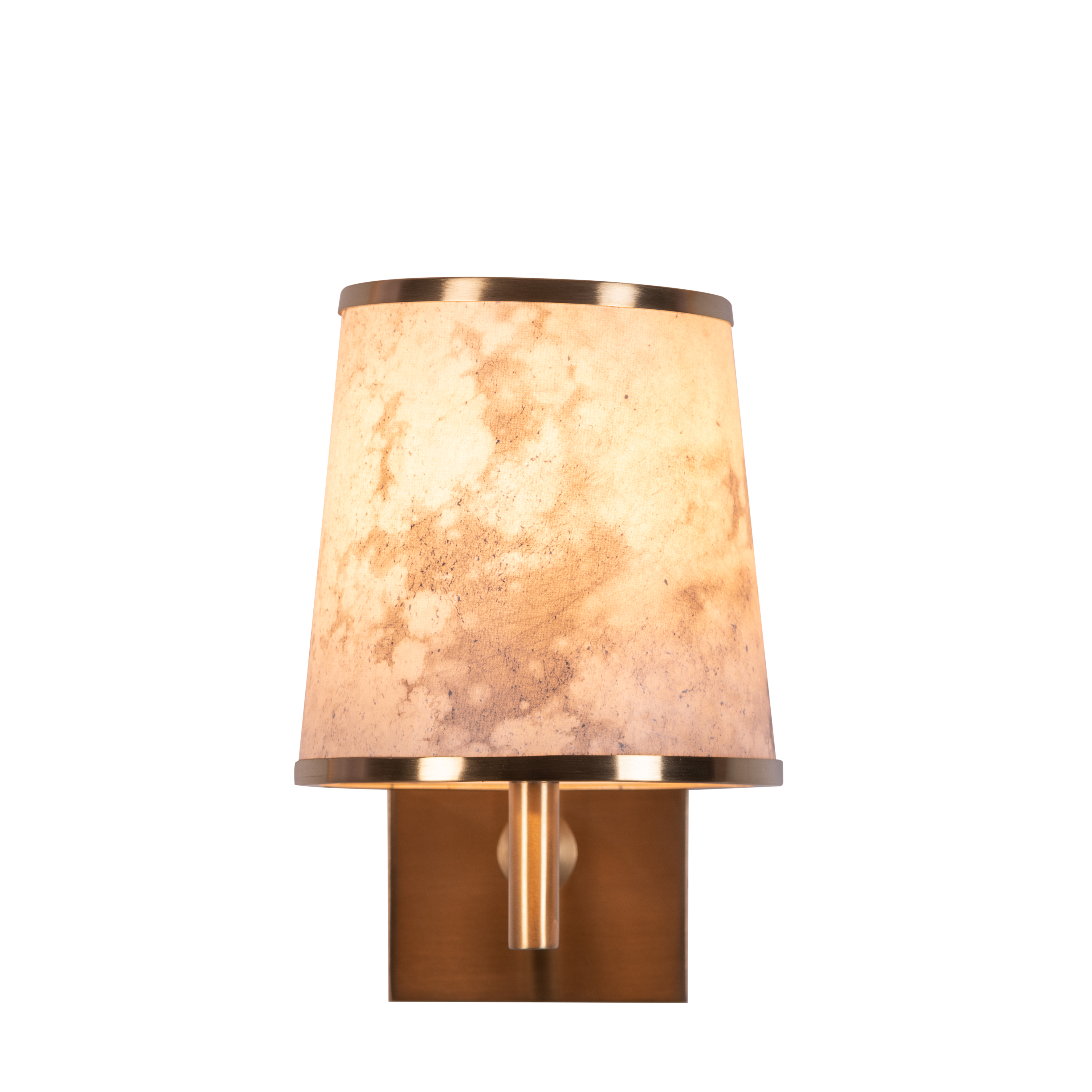 Clean Slate (Gold) Stone Veneer Wall Light