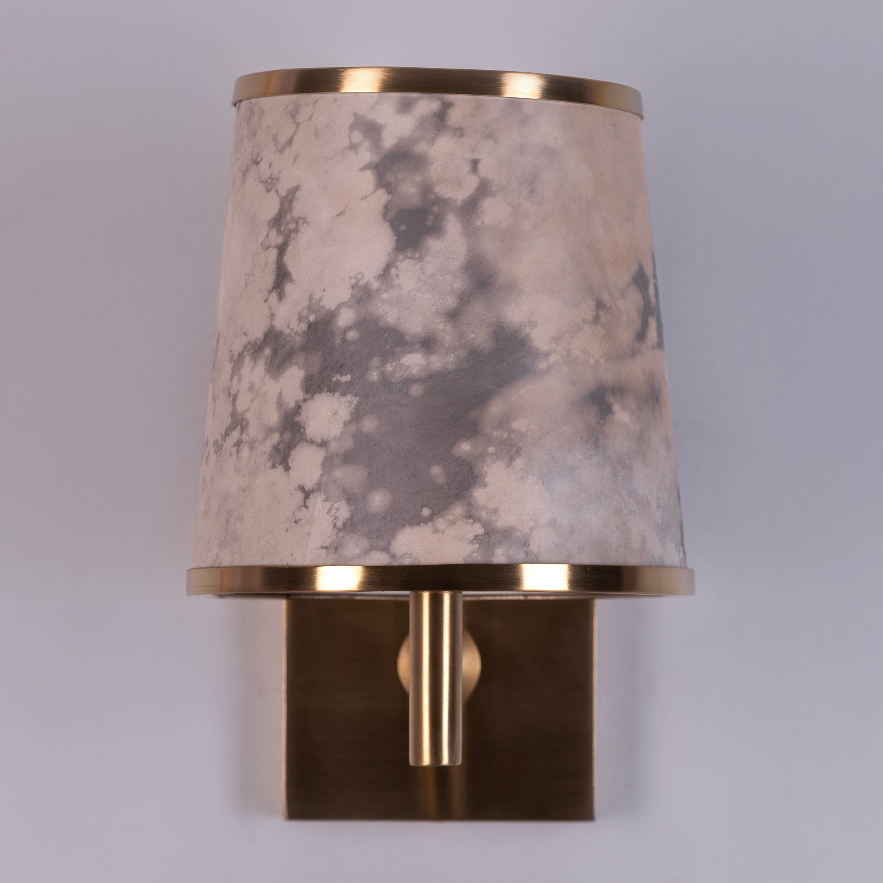 Clean Slate (Gold) Stone Veneer Wall Light