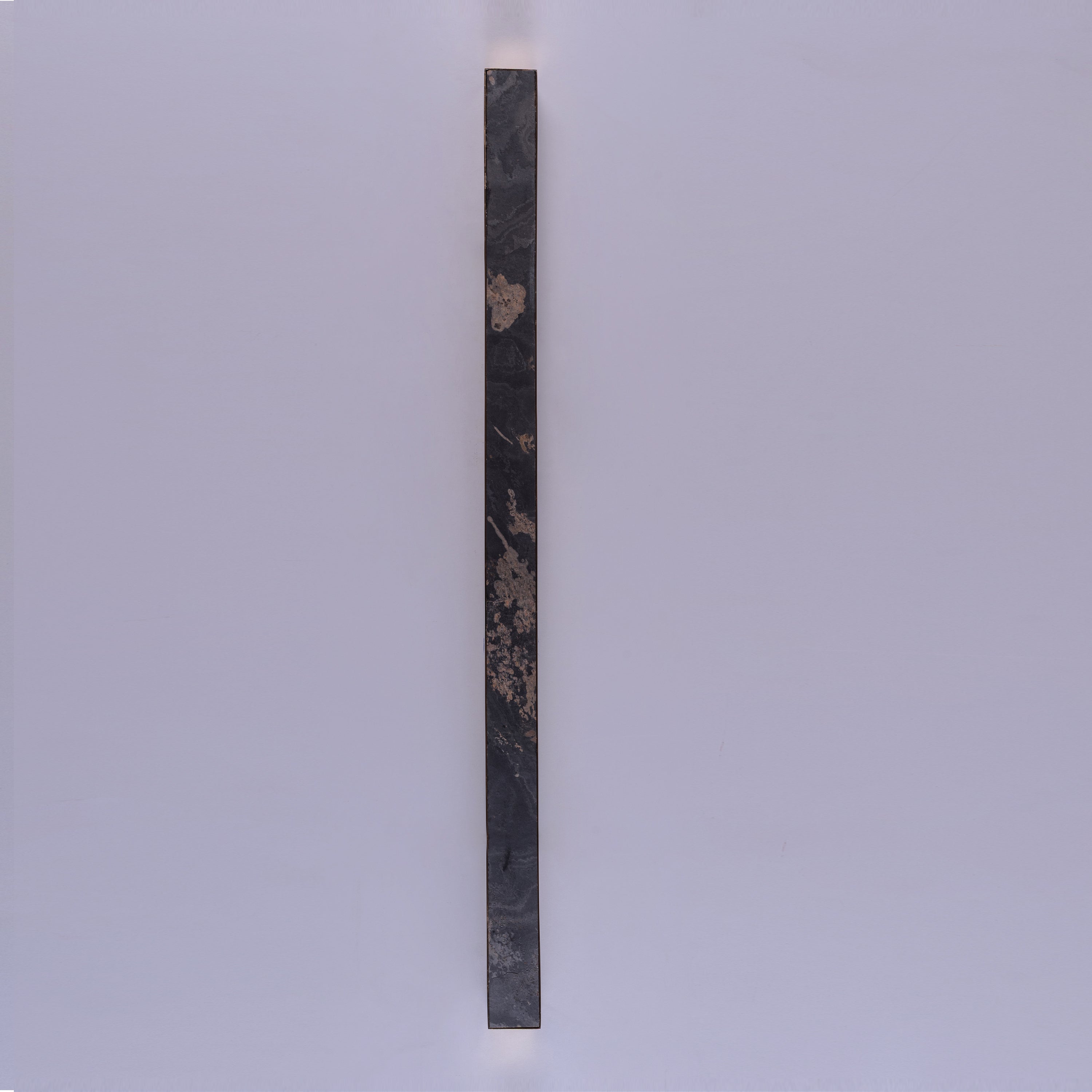 Cloudy Days Translucent (Large, Gold, Built-In LED) Natural Stone Wall Light