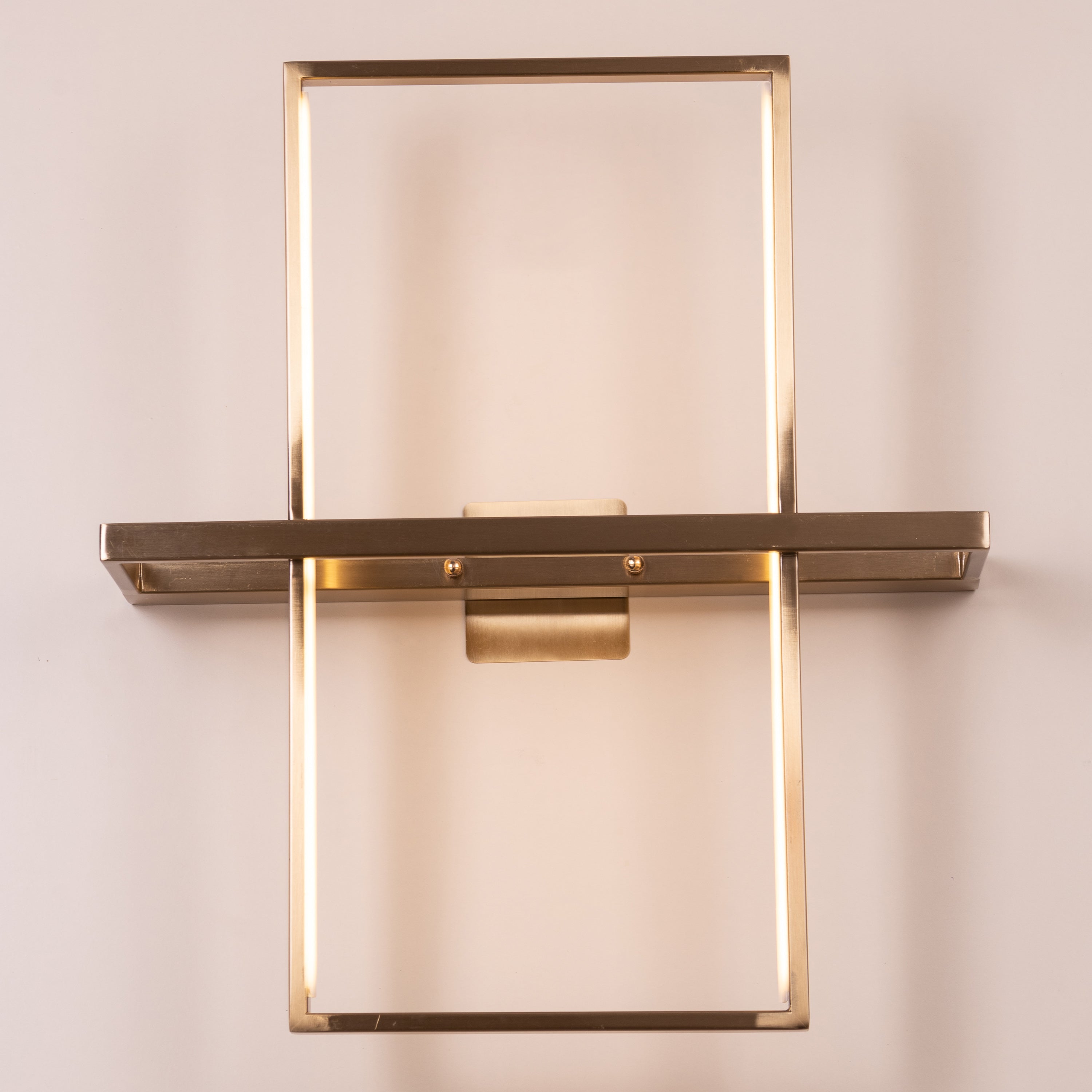 Memory Lane (Gold, Built-In LED) Wall Light