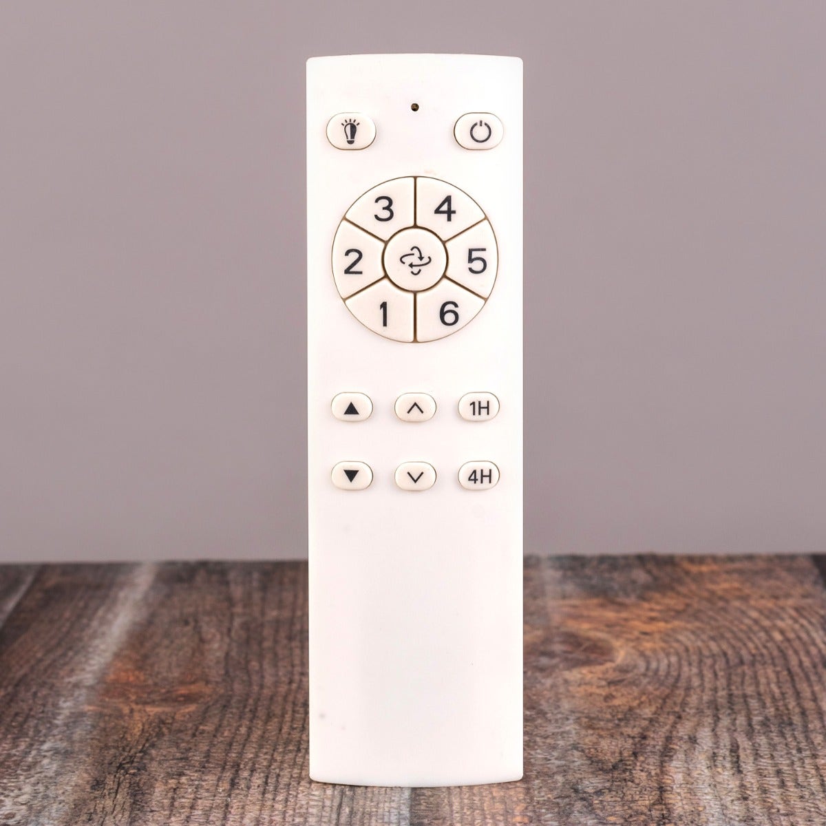 Redwood City (139 cm Span, Teak Wood Finish Metal Body, Teak Wood Finish ABS Blades) 3 Colour Dimmable LED With Remote Control Ceiling Fan