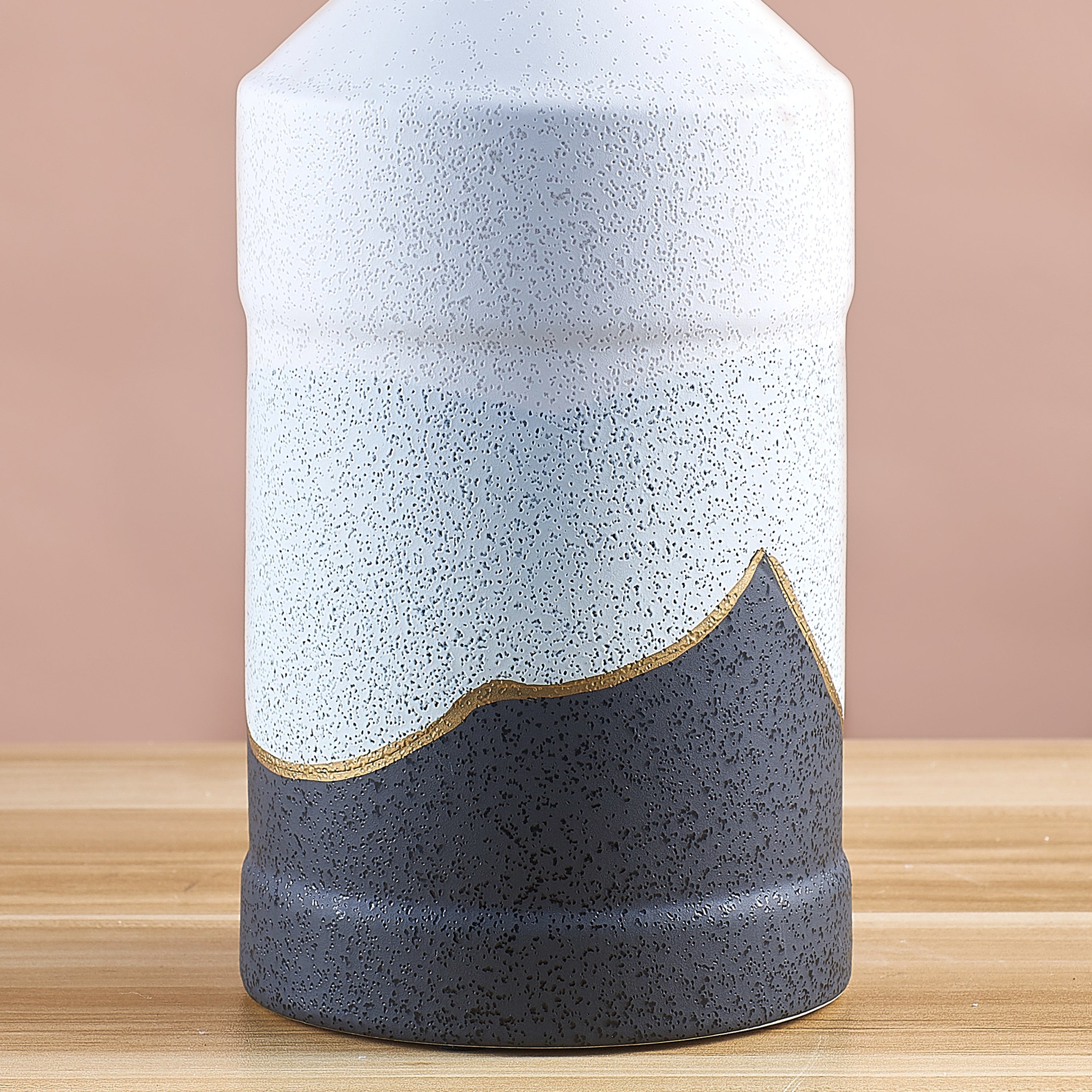 Bottled Up, Large (Large, White/Black) Ceramic