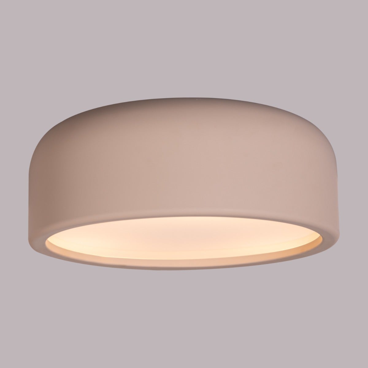 Artistic (19", Khakhi, Smart LED) Ceiling Light (3 Smart LED Bulbs Included)