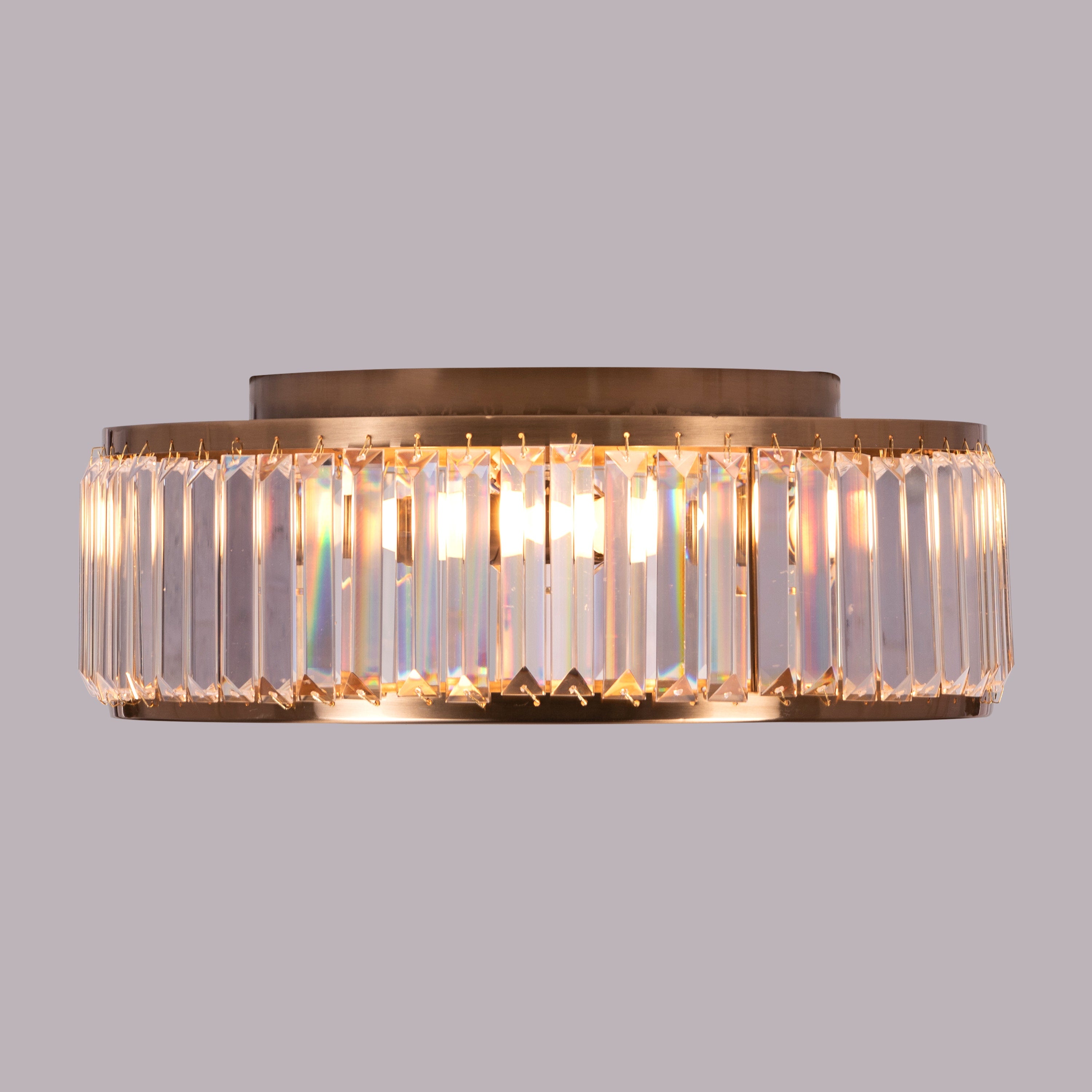 Matinee (Gold) Crystal Ceiling Light
