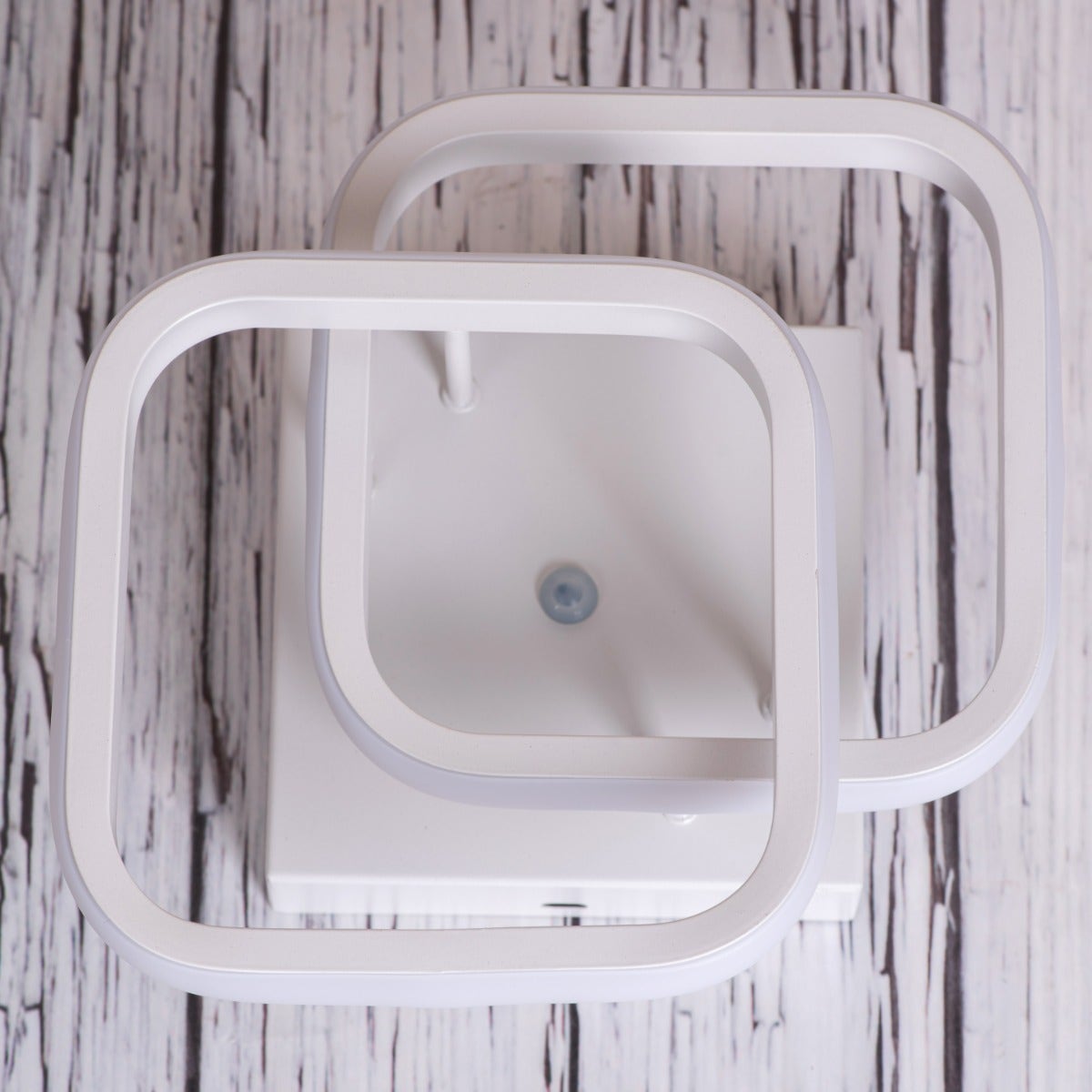 Light The Way (Square, White, 3 Color Dimmable LED with Remote Control) Ceiling Light