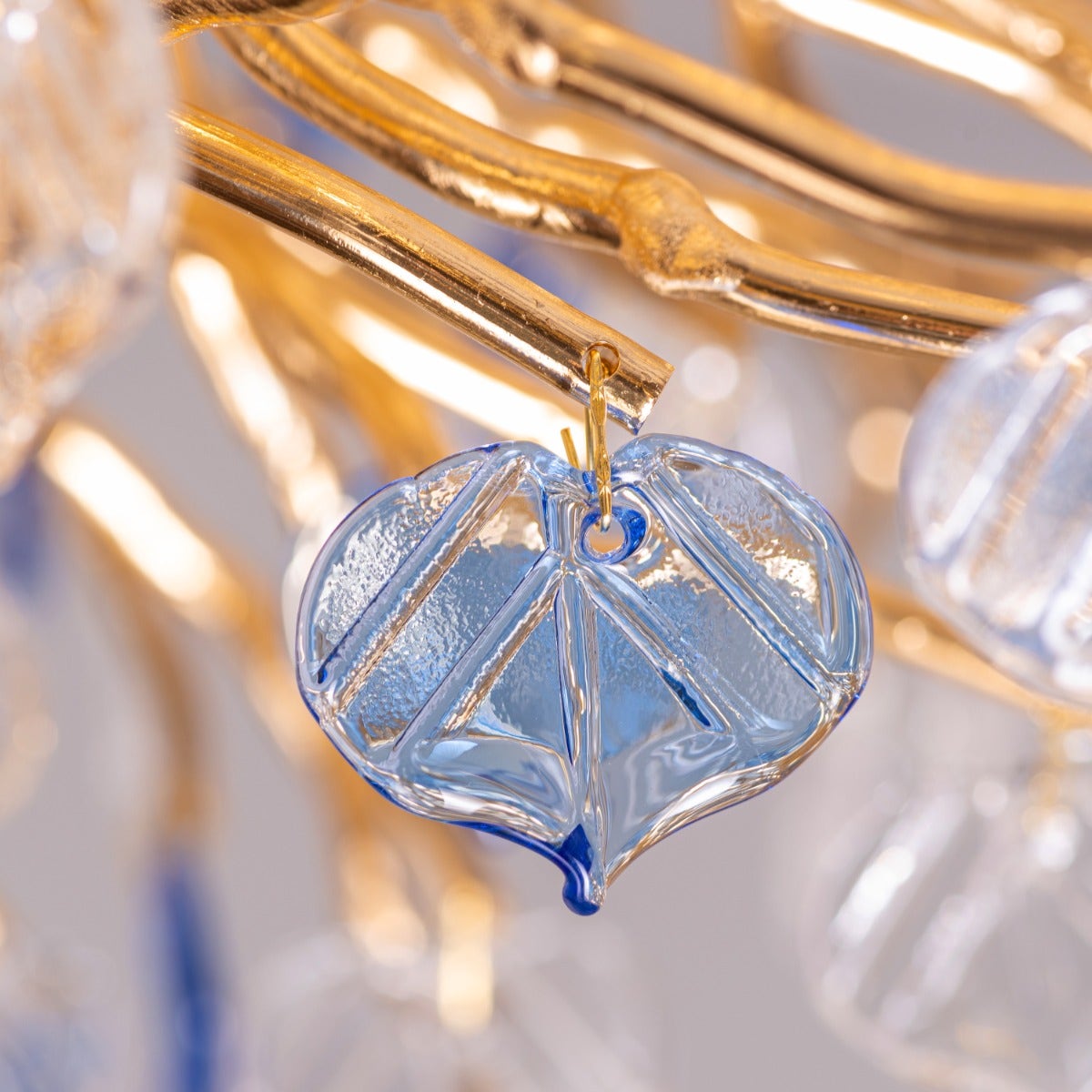 Yacht Life (Gold) Crystal Ceiling Light