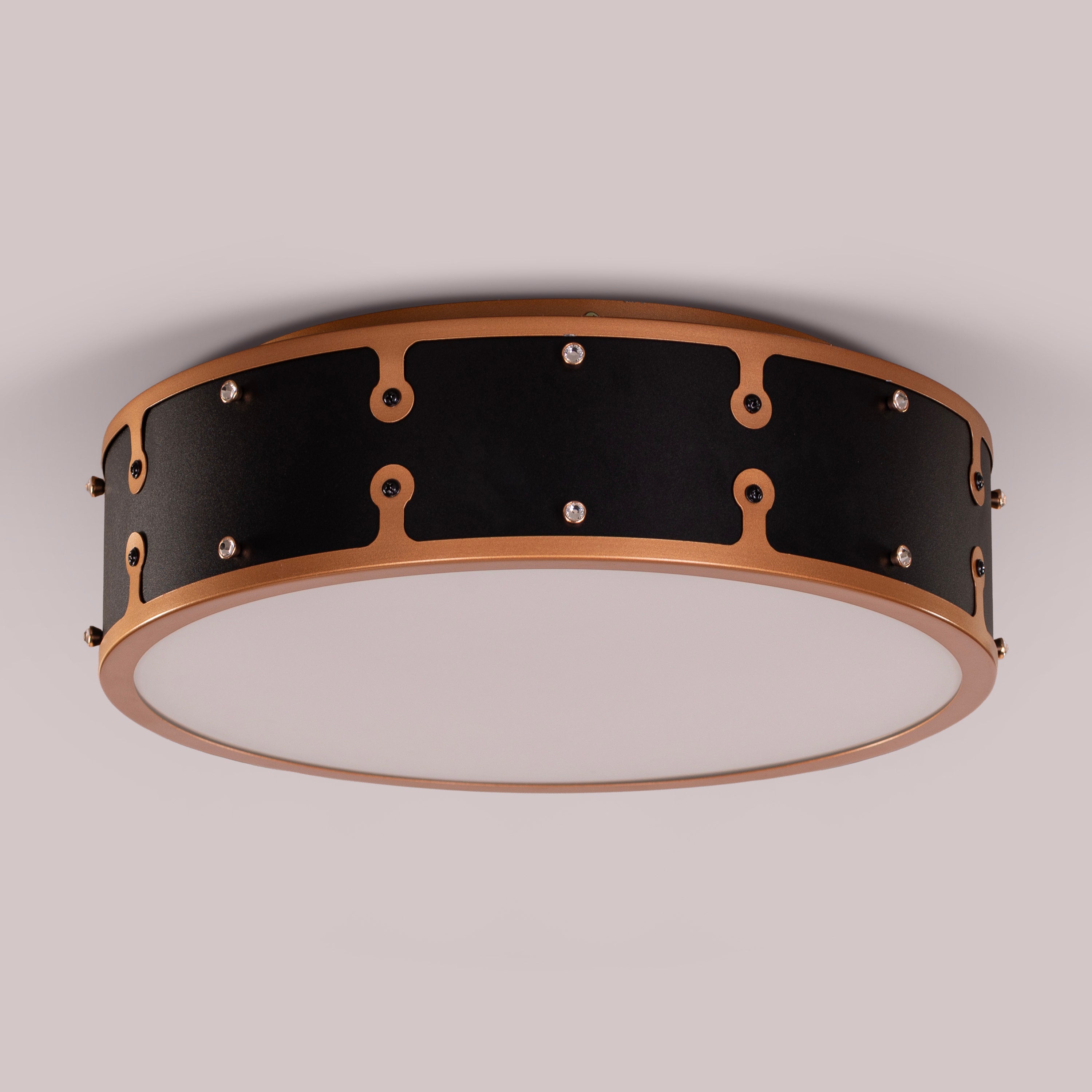 The Rivet Monogram Ceiling light