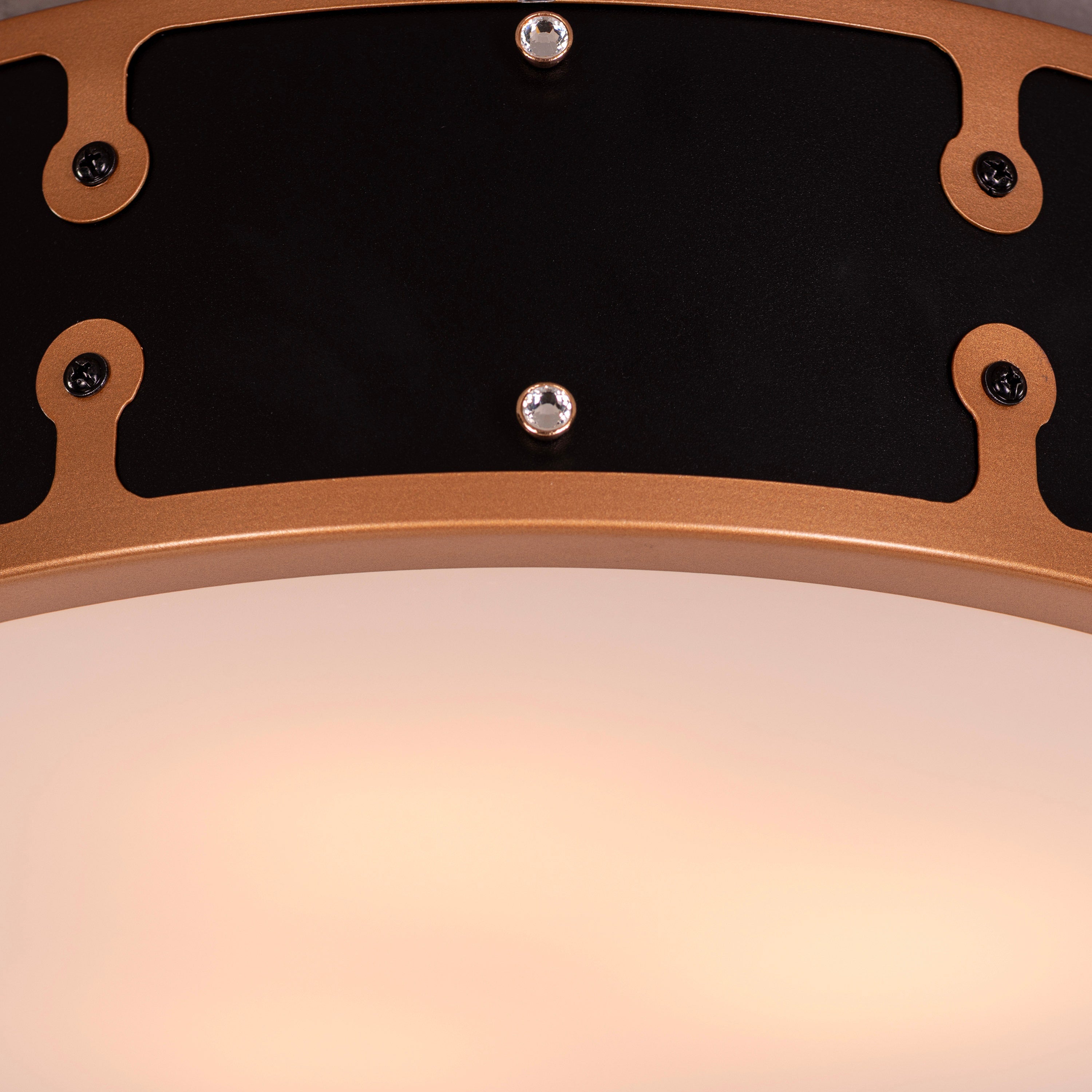 The Rivet Monogram Ceiling light