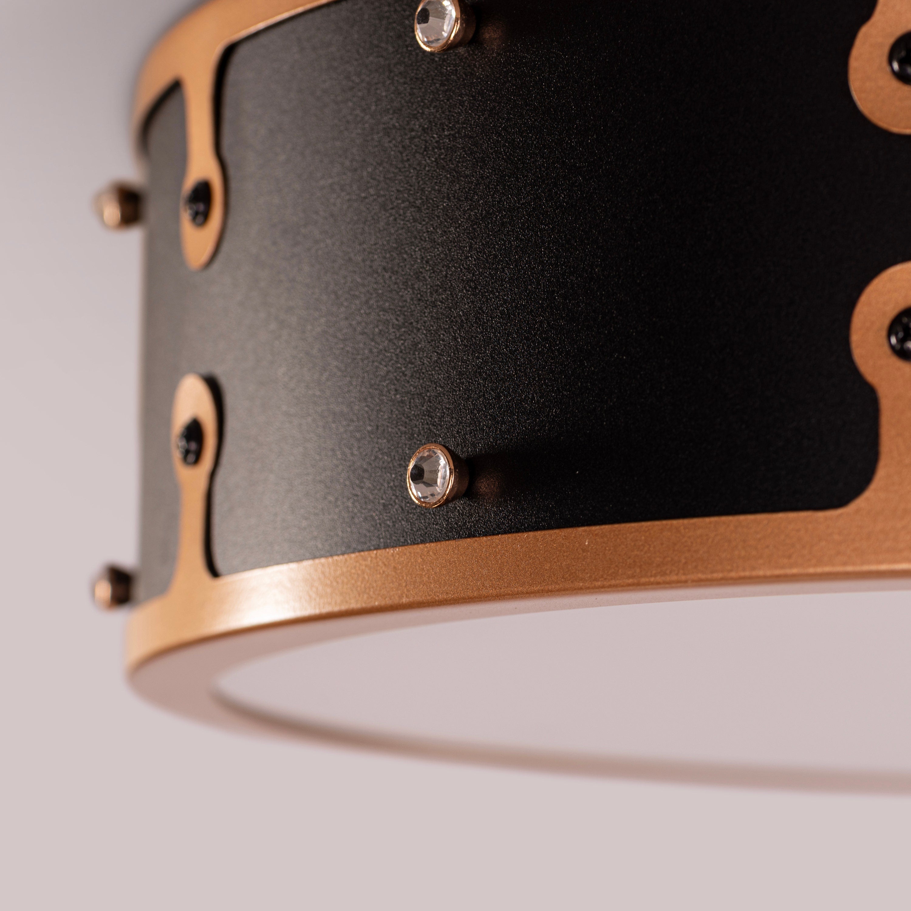 The Rivet Monogram Ceiling light