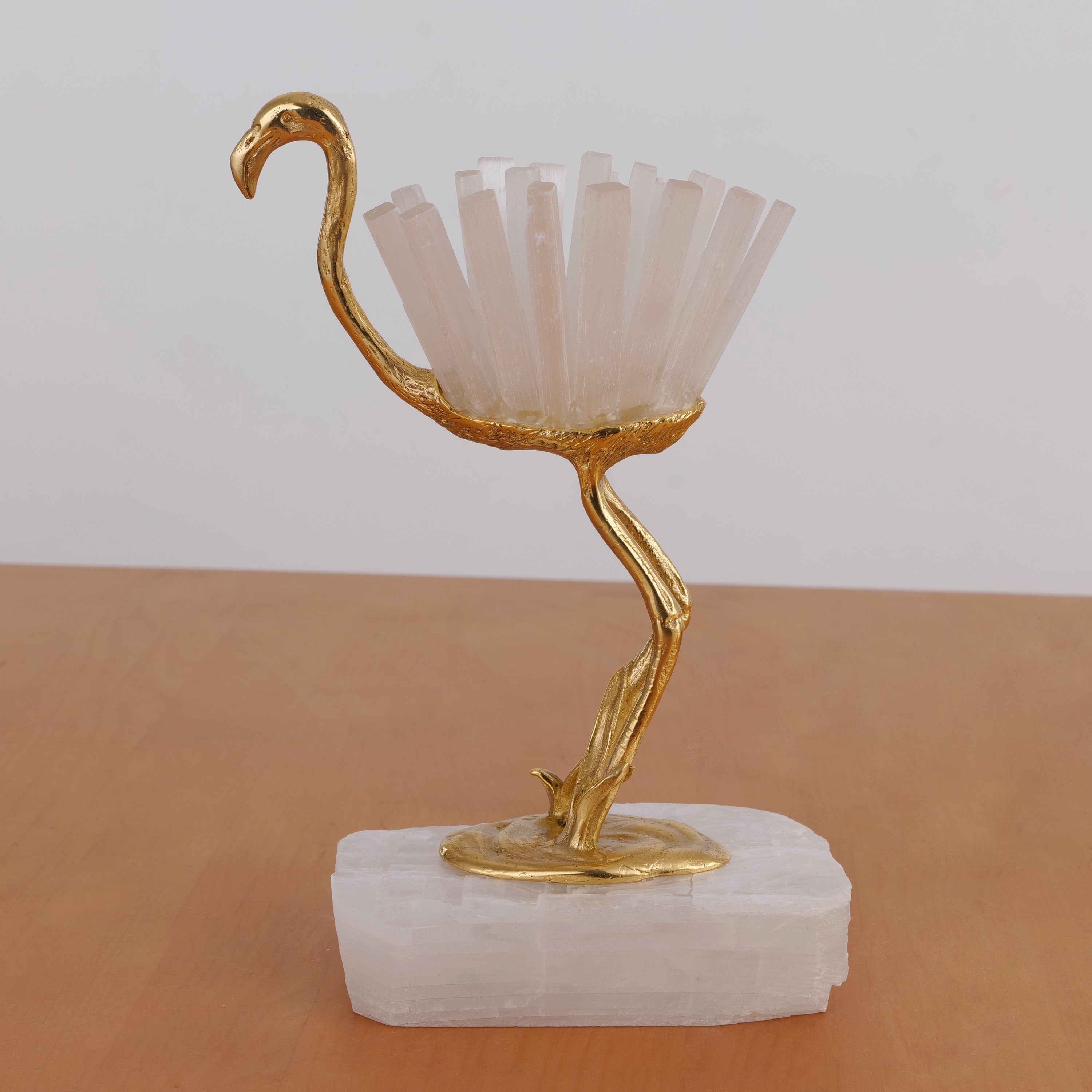 Flamingo Fantasy (White/Gold)