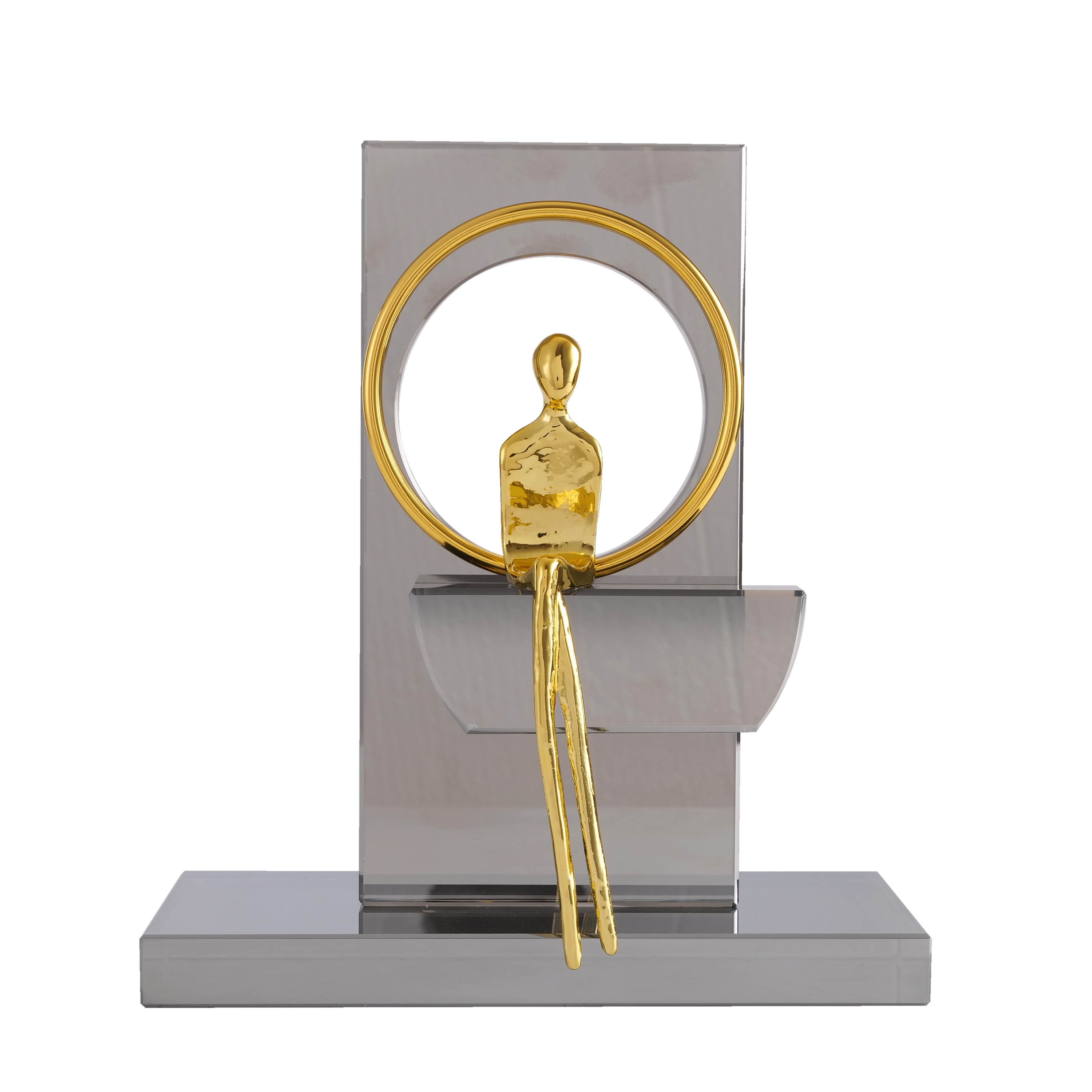 Sitting Pretty (Gold) Resin Home Decor