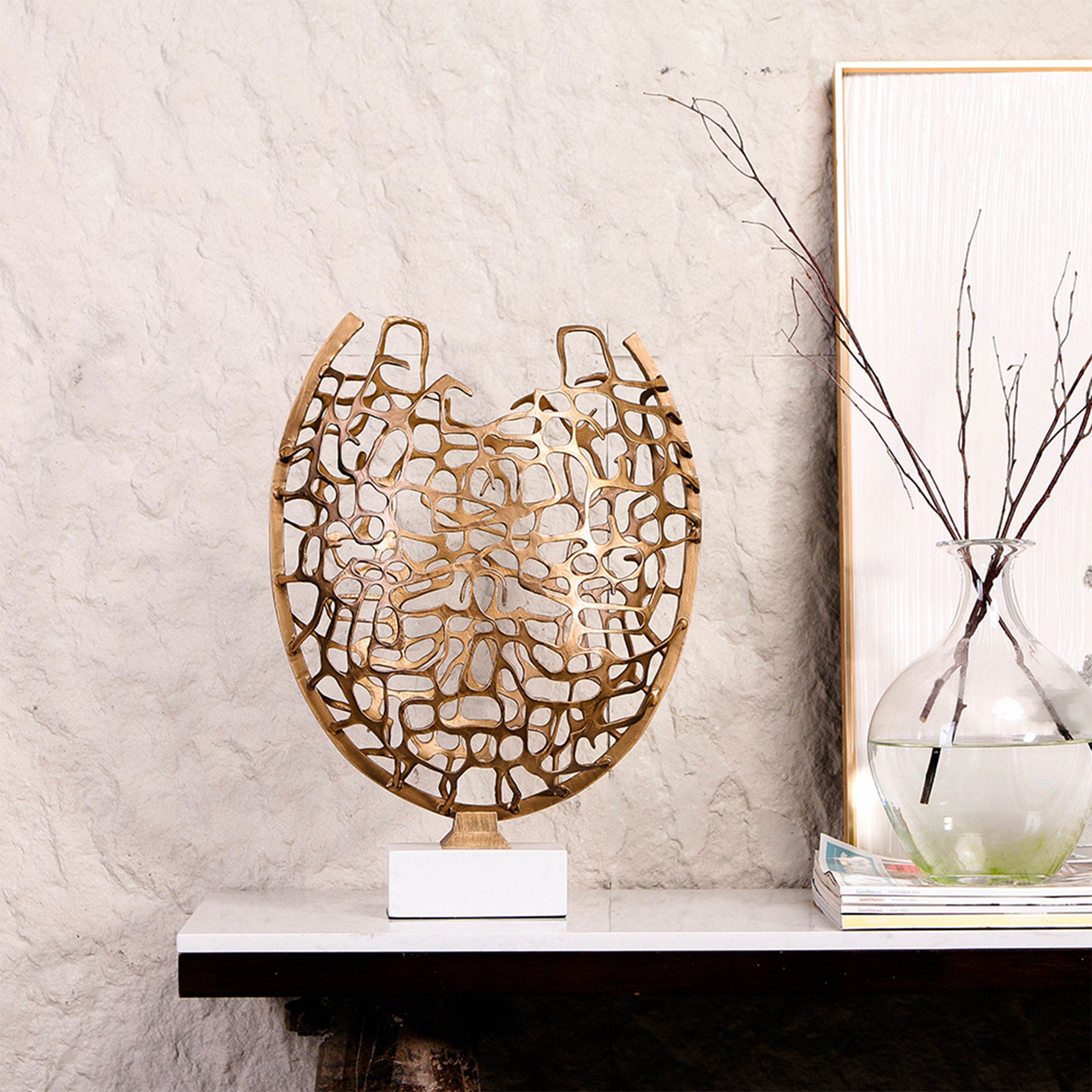 Void Of Silence (Antique Brass) Home Decor