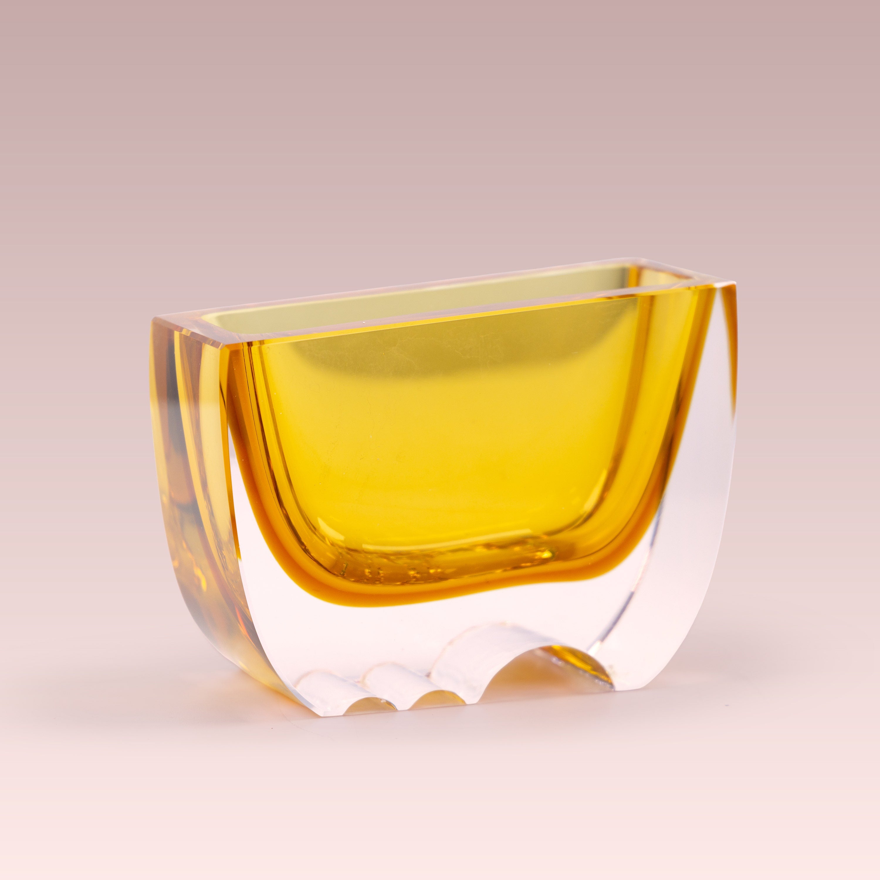 Luminaries (Yellow) Glass Vase