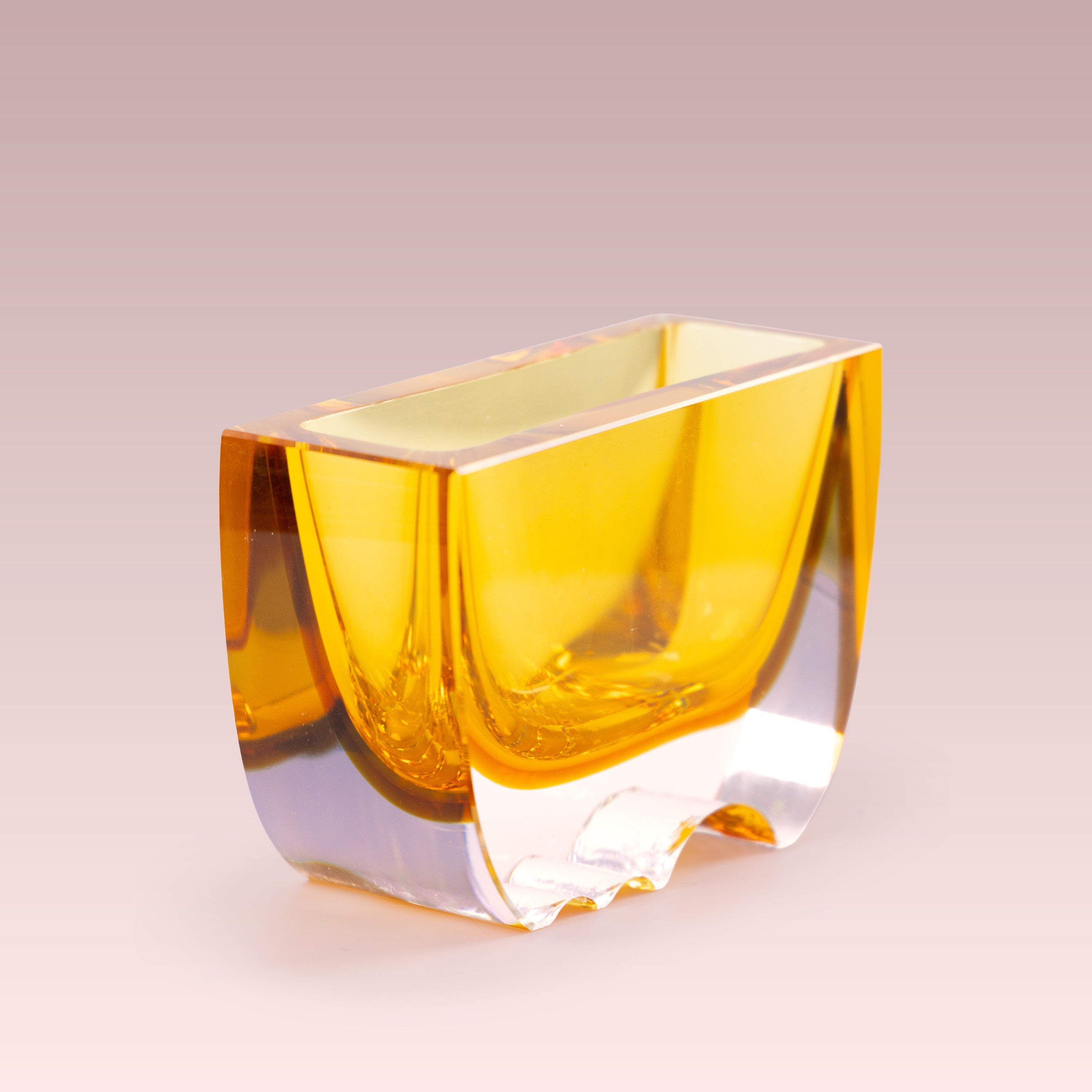 Luminaries (Yellow) Glass Vase