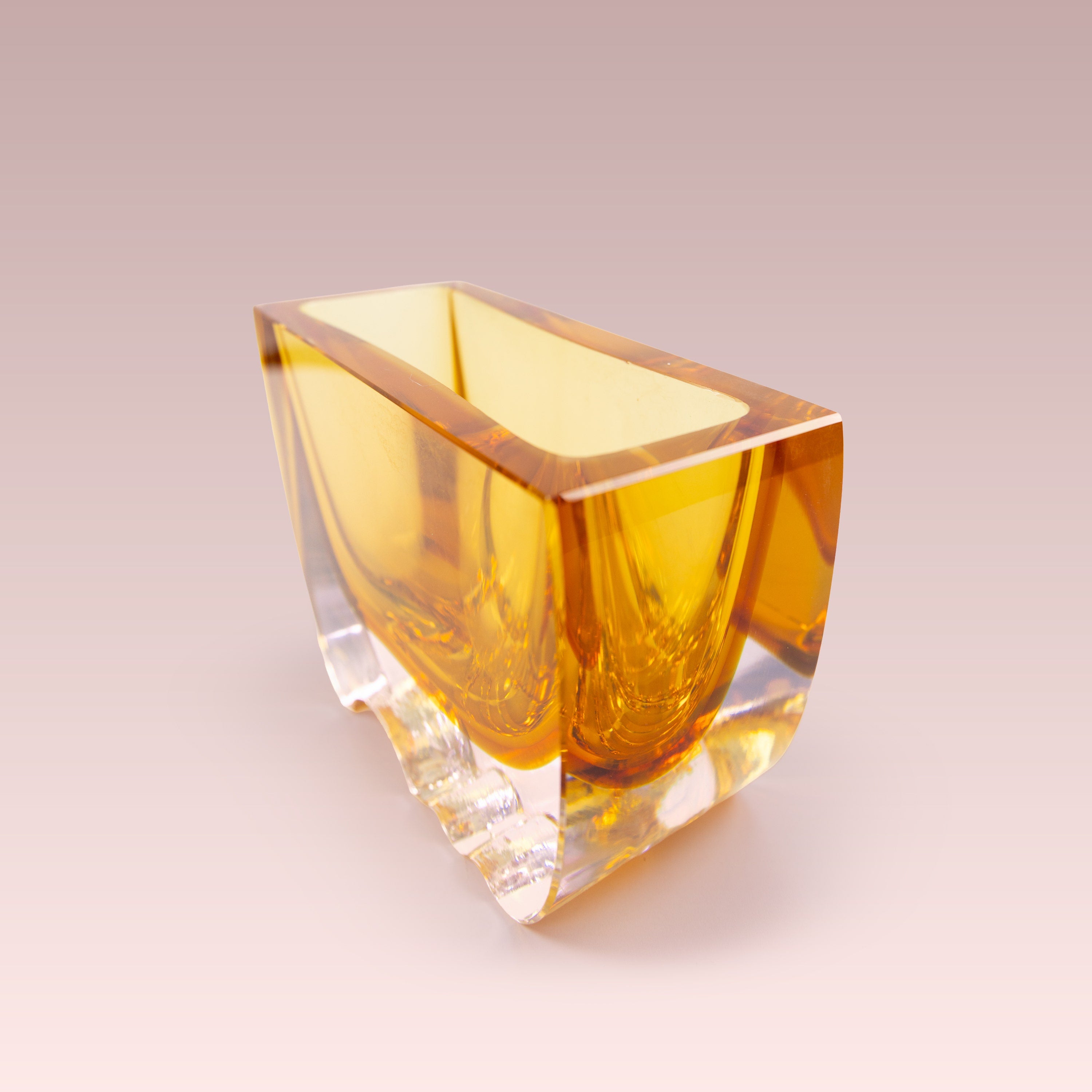 Luminaries (Yellow) Glass Vase