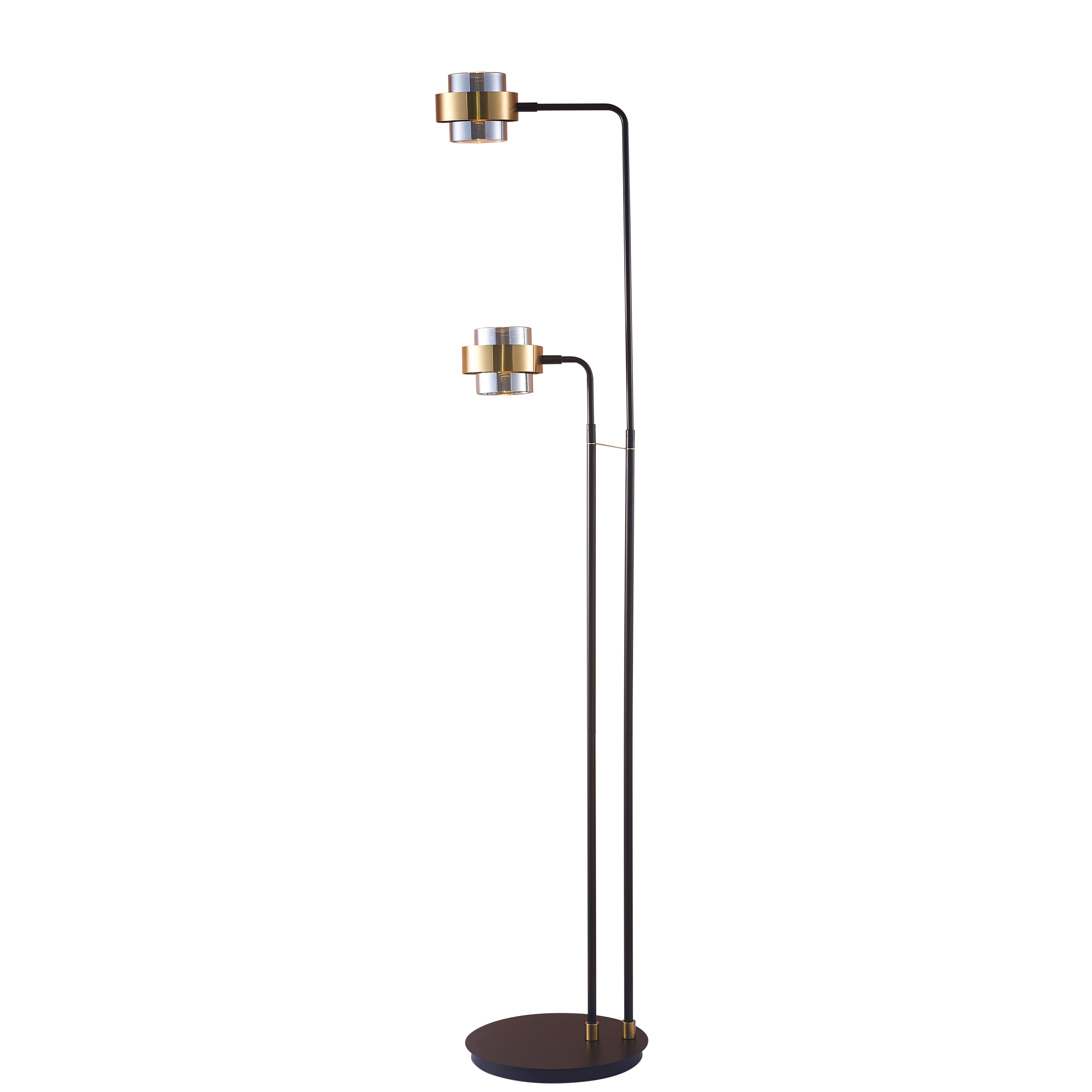 Dumb It Down (Black) Floor Lamp