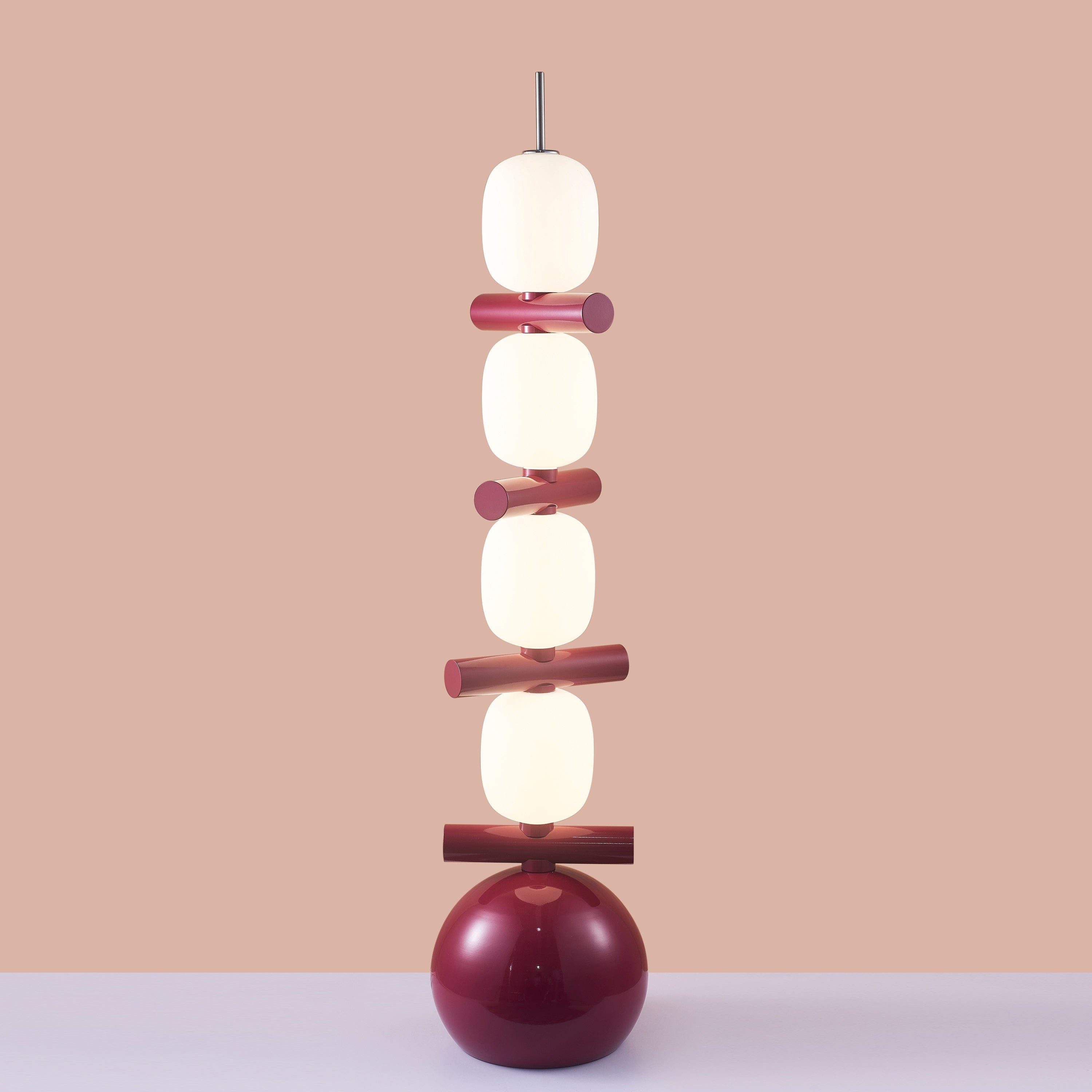 Sakura (Red/White) Floor Lamp