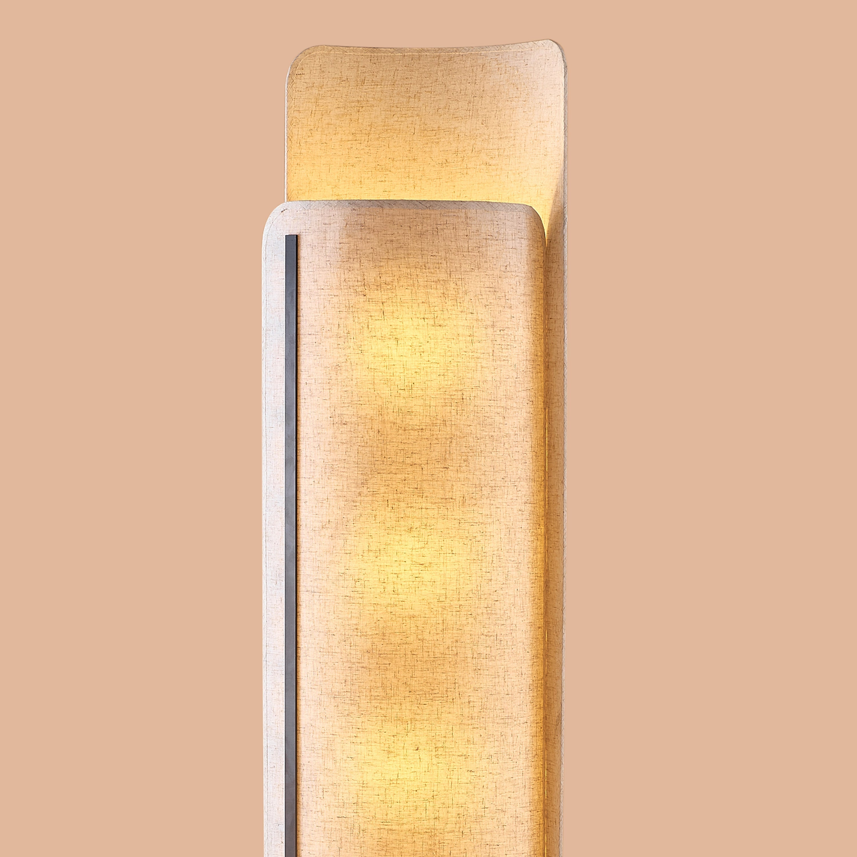 Work To Work (Black/Brown) Floor Lamp