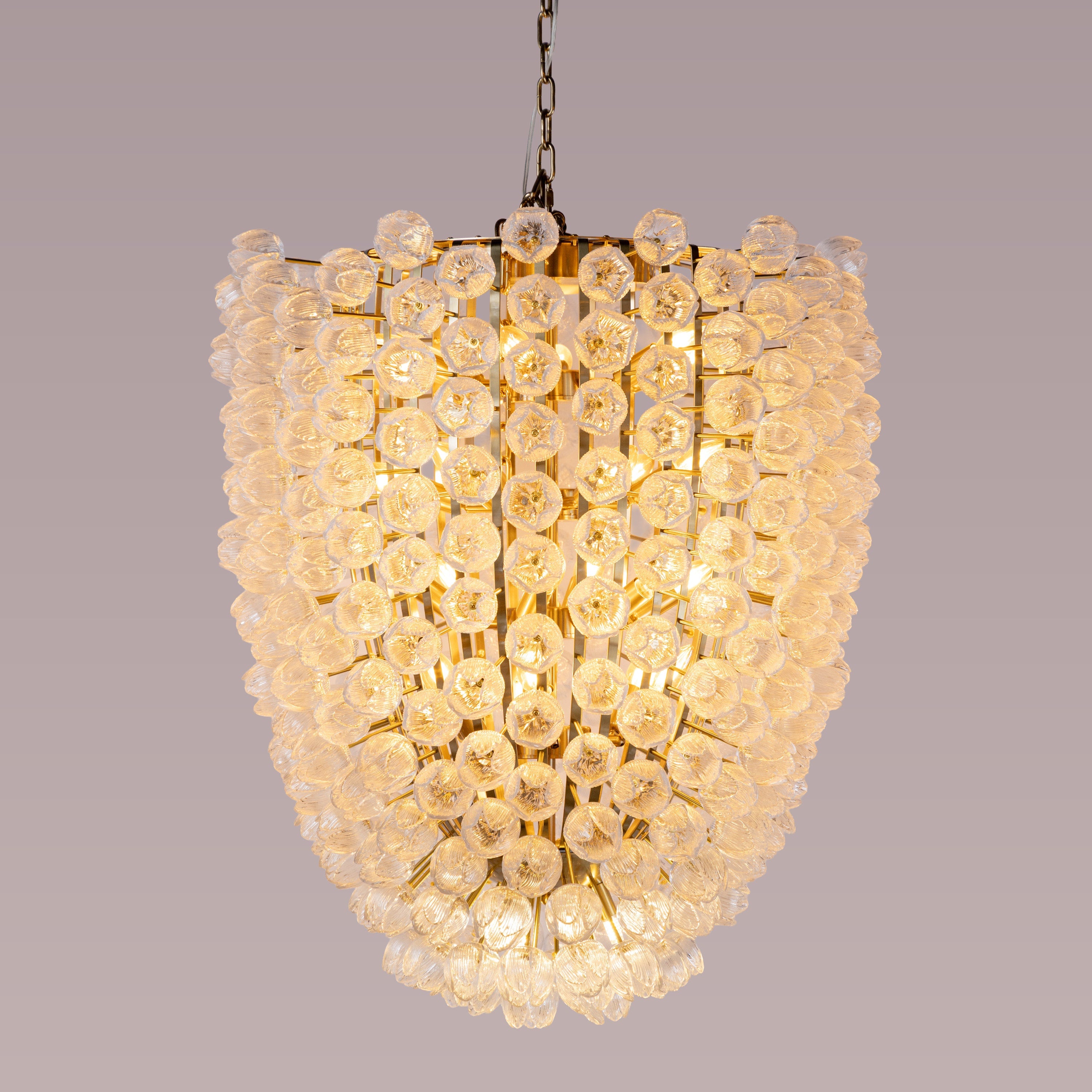 Sunset Strings ( Glass) Chandelier