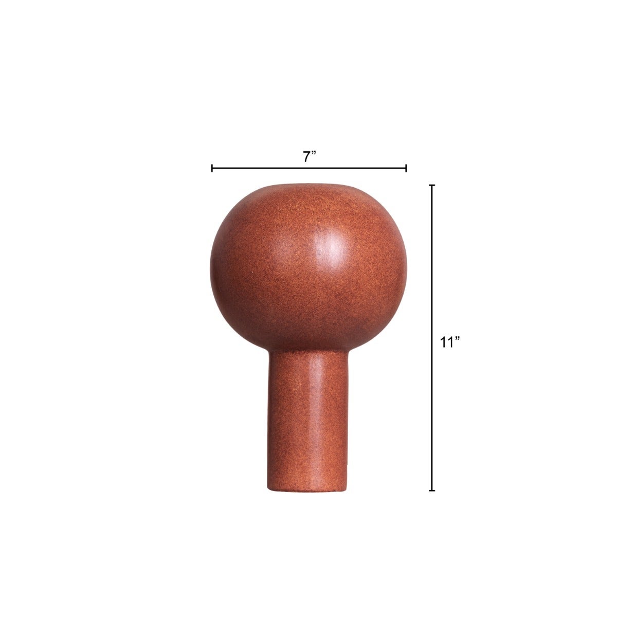 Based On (Terracotta) Ceramic Vase